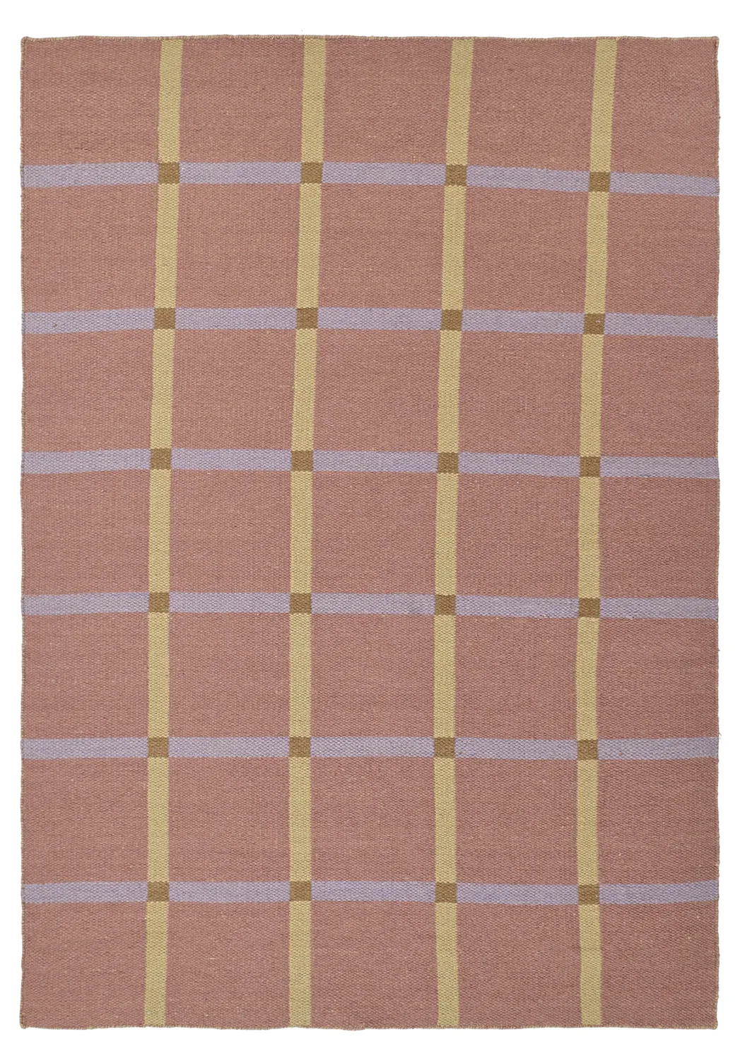 Wool rug - Gingham (no. 3)