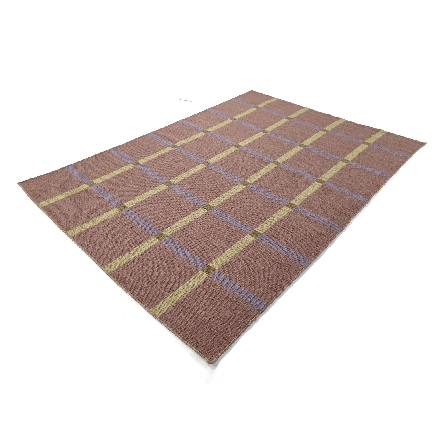 Wool rug - Gingham (no. 3)