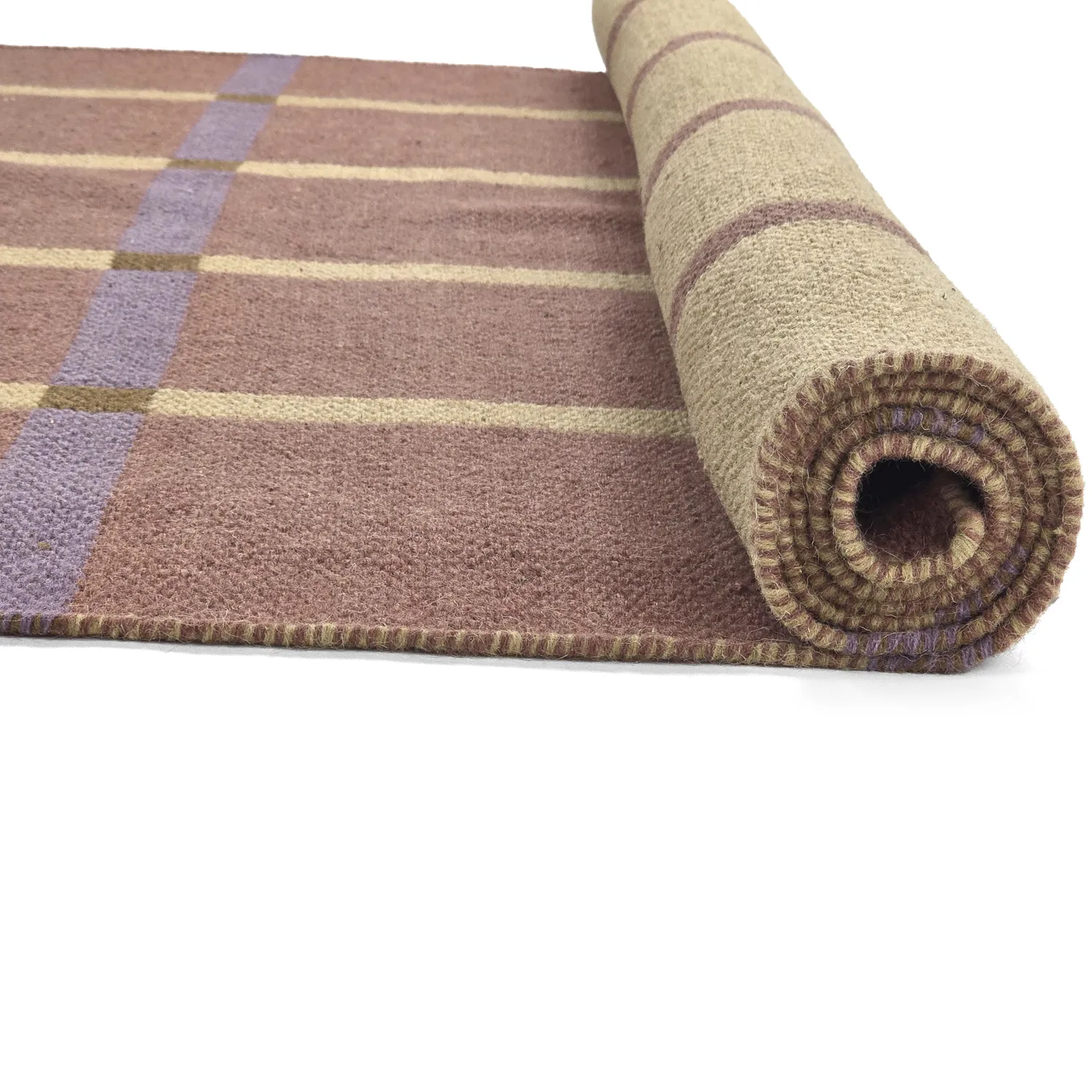 Wool rug - Gingham (no. 3)