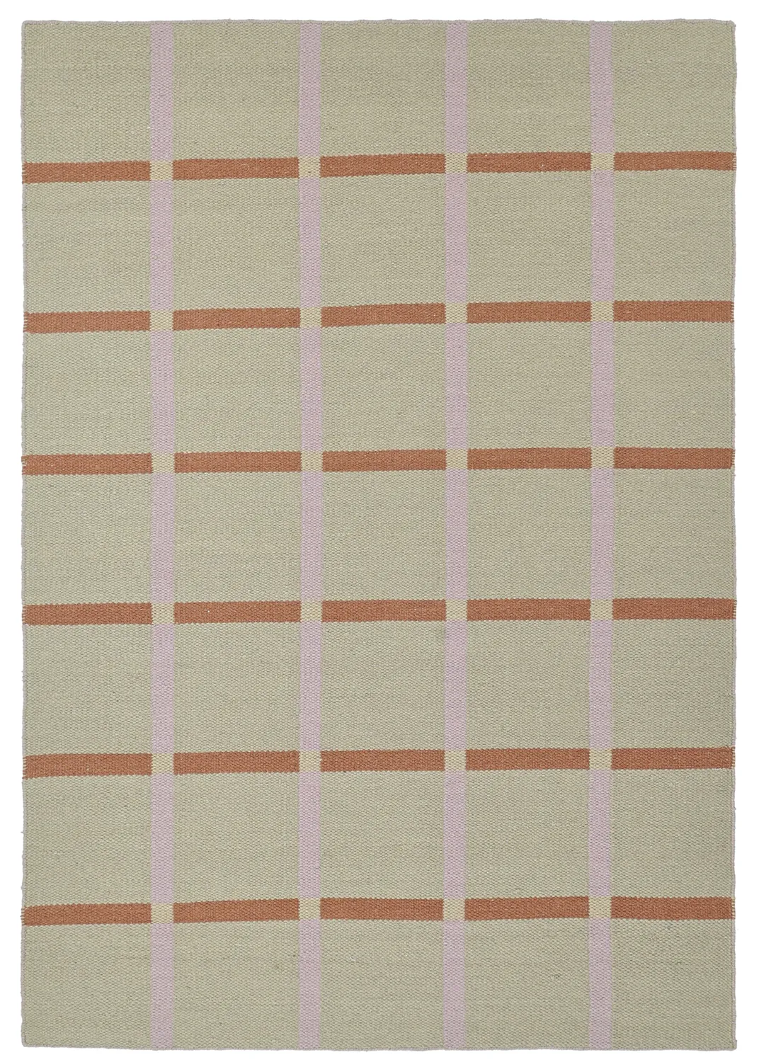 Wool rug - Gingham (no. 4)