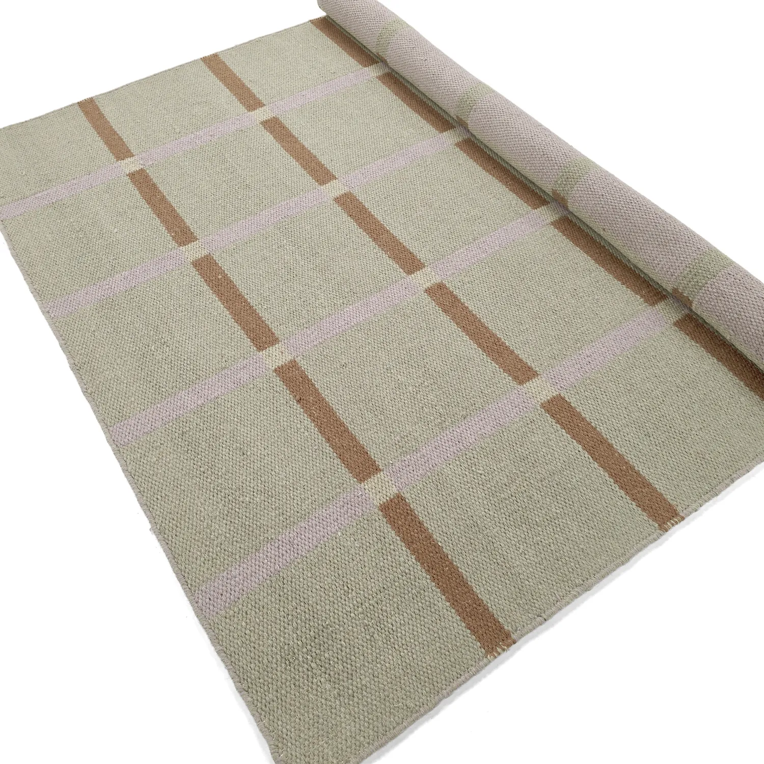 Wool rug - Gingham (no. 4)