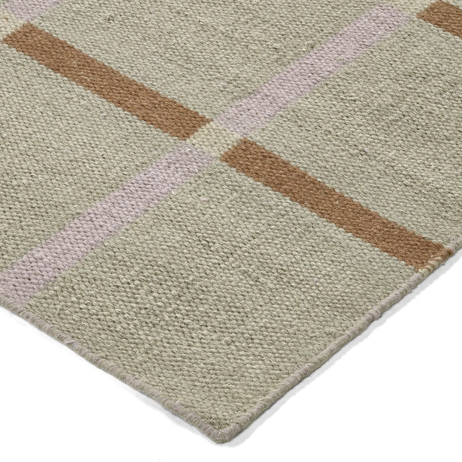Wool rug - Gingham (no. 4)