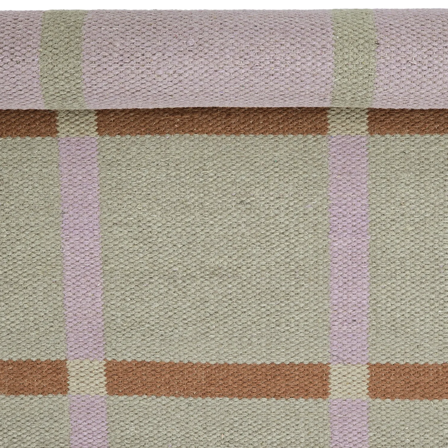 Wool rug - Gingham (no. 4)