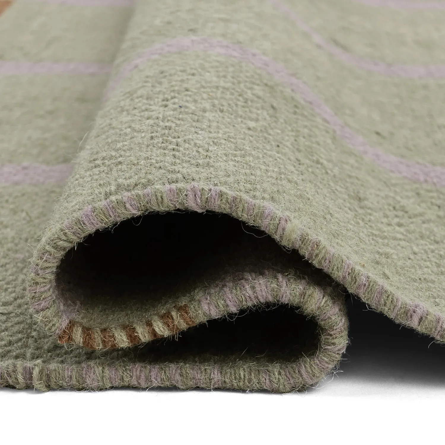Wool rug - Gingham (no. 4)