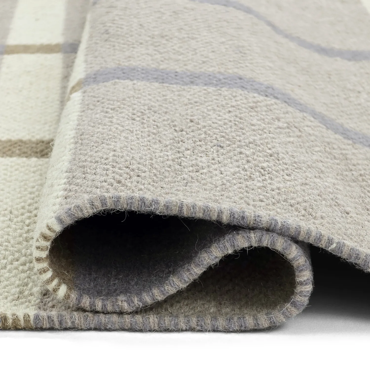 Wool rug - Gingham (no. 5)