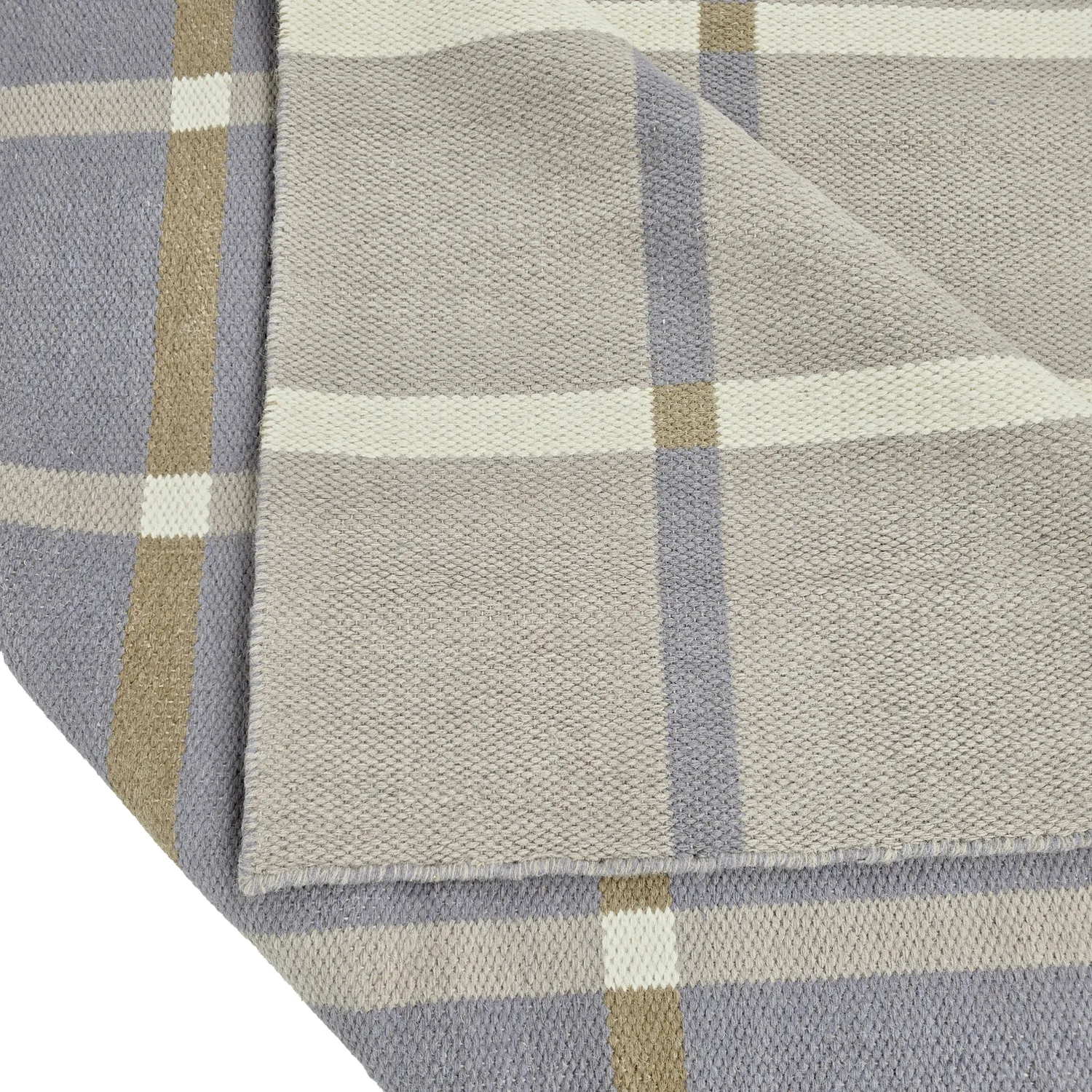 Wool rug - Gingham (no. 5)