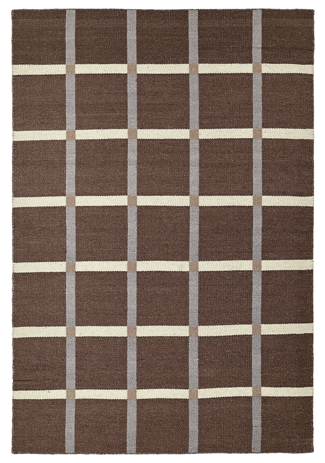 Wool rug - Gingham (no. 7)