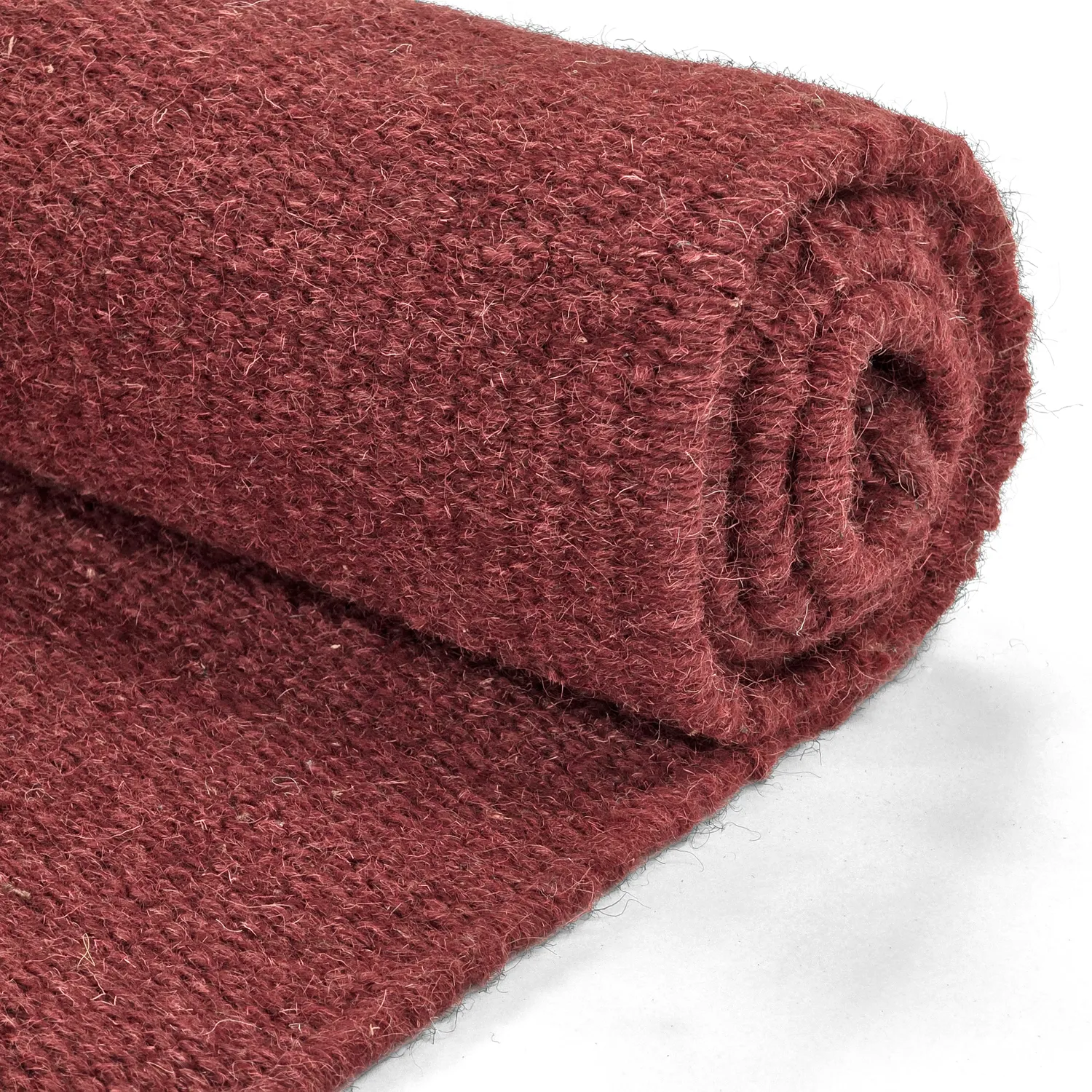 Wool rug - Hamilton (deep red)
