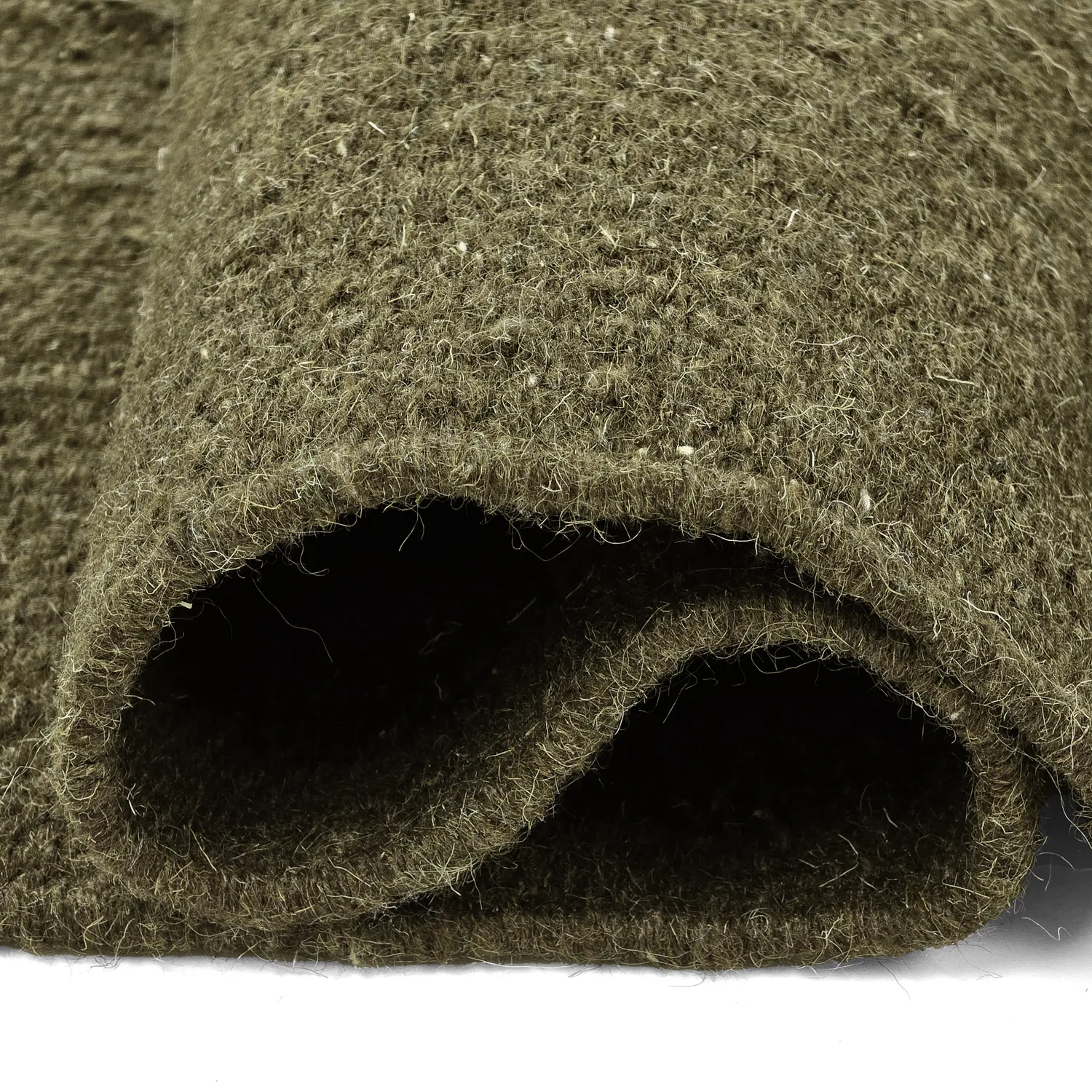 Wool rug - Hamilton (moss green)