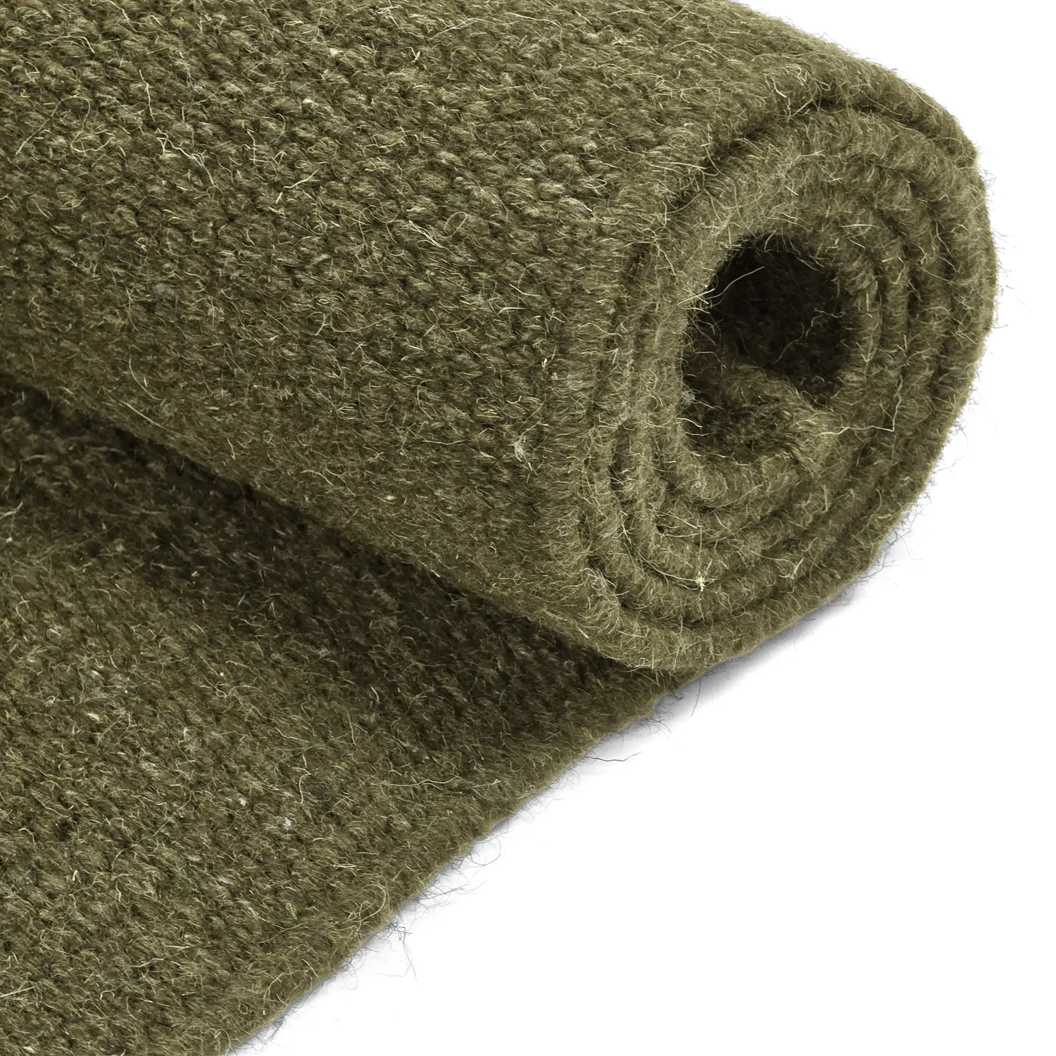 Wool rug - Hamilton (moss green)