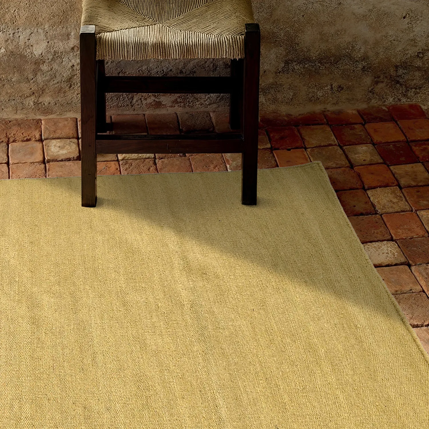 Wool rug - Hamilton (mustard)