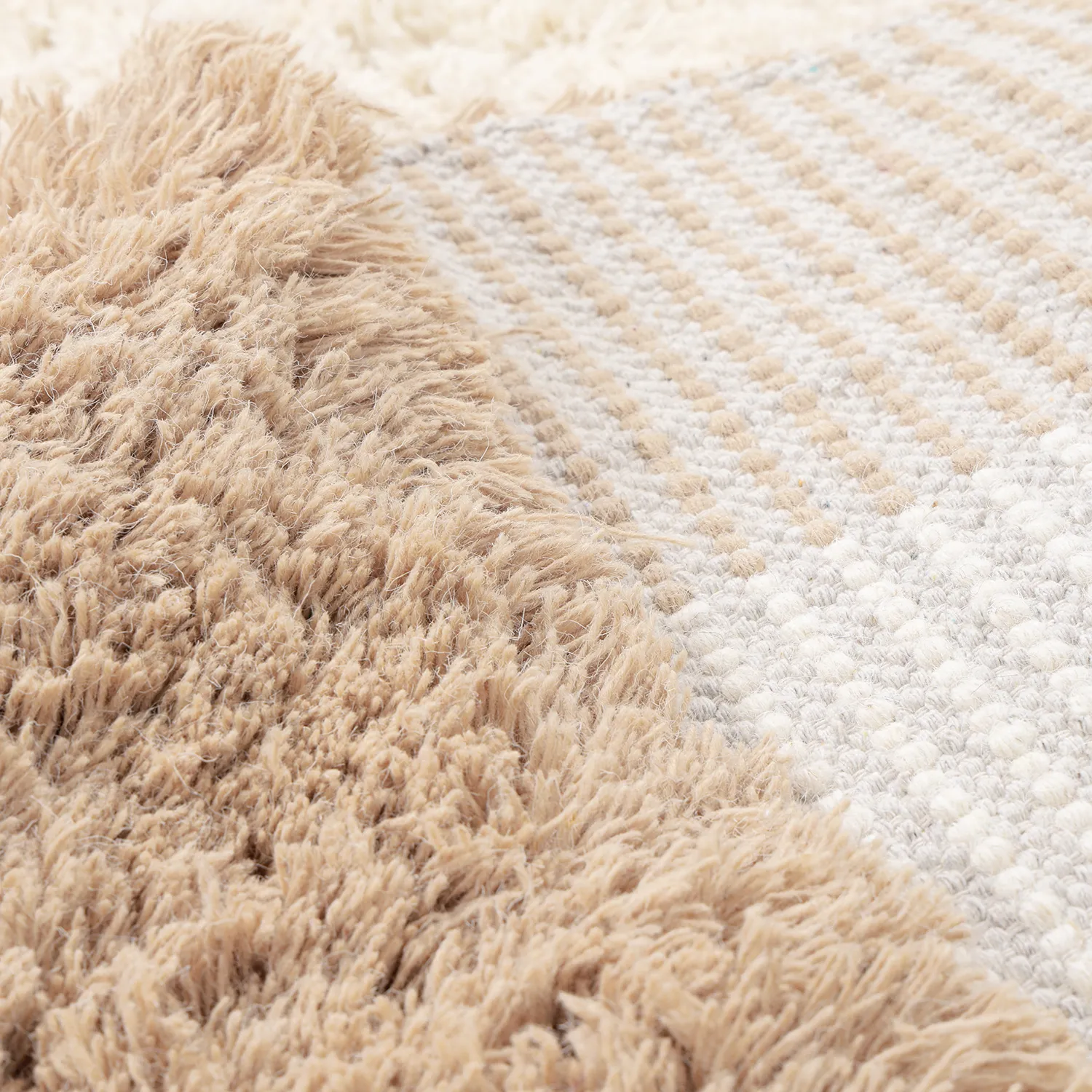 Wool rug - Khenifra Handknot Wool Premium (cream/beige)