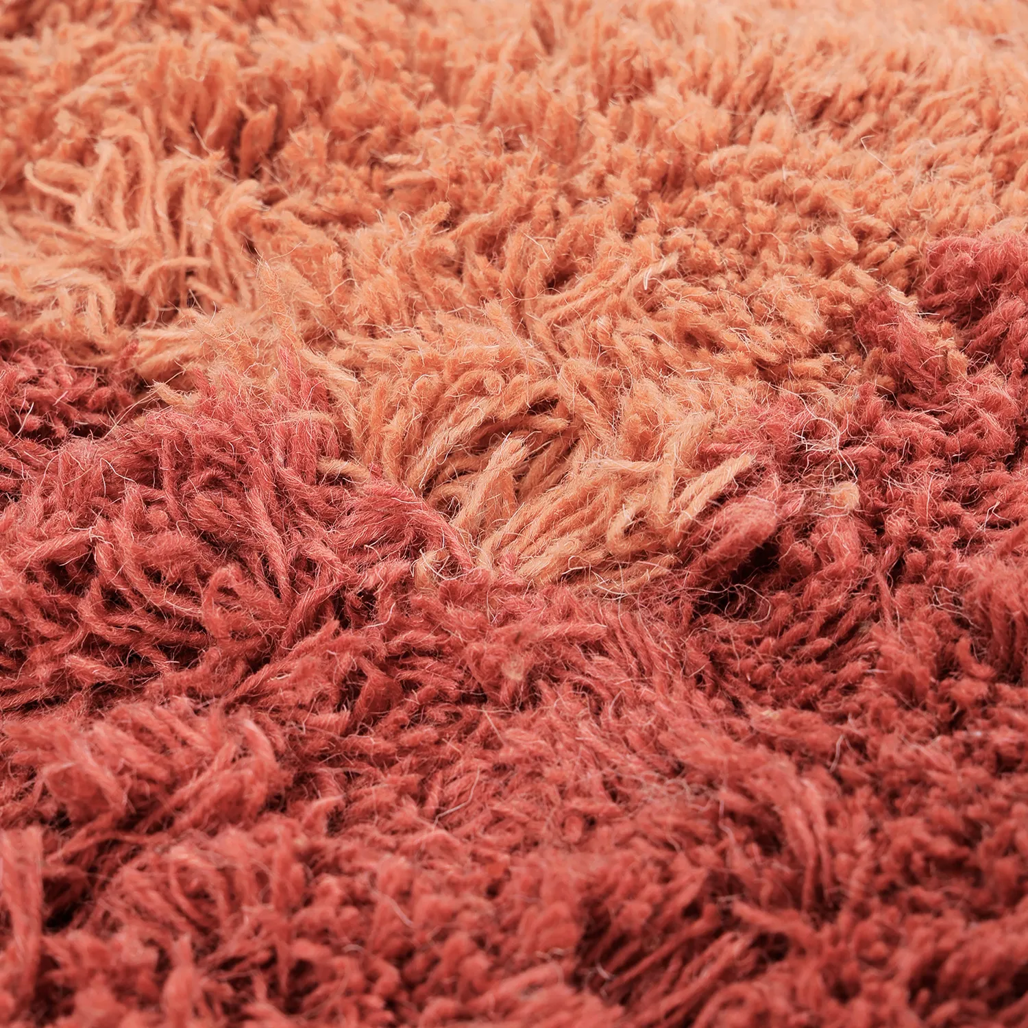 Wool rug - Khenifra Handknot Wool Premium (orange/red)