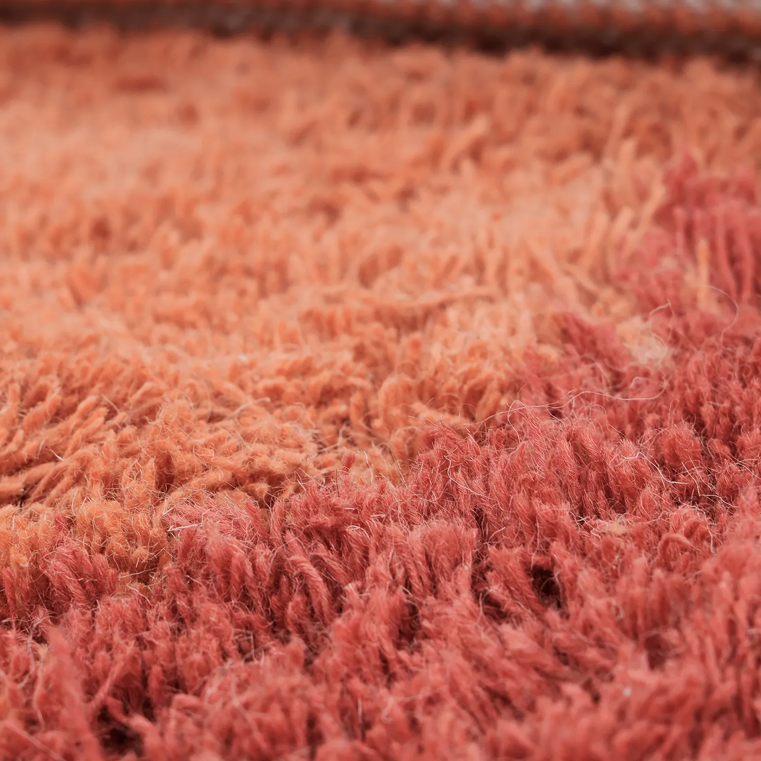 Wool rug - Khenifra Handknot Wool Premium (orange/red)