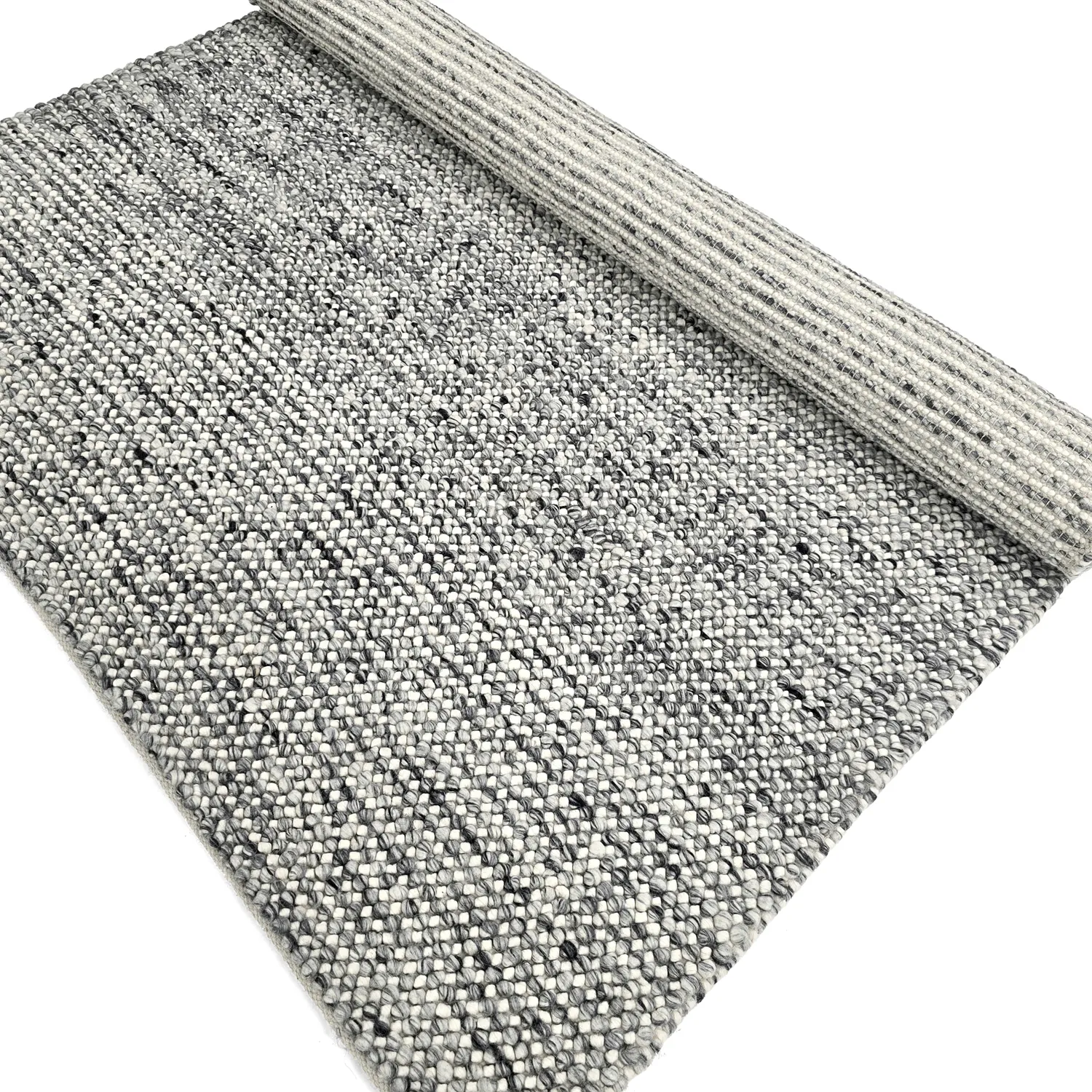 Wool rug - Mesra (grey/white)