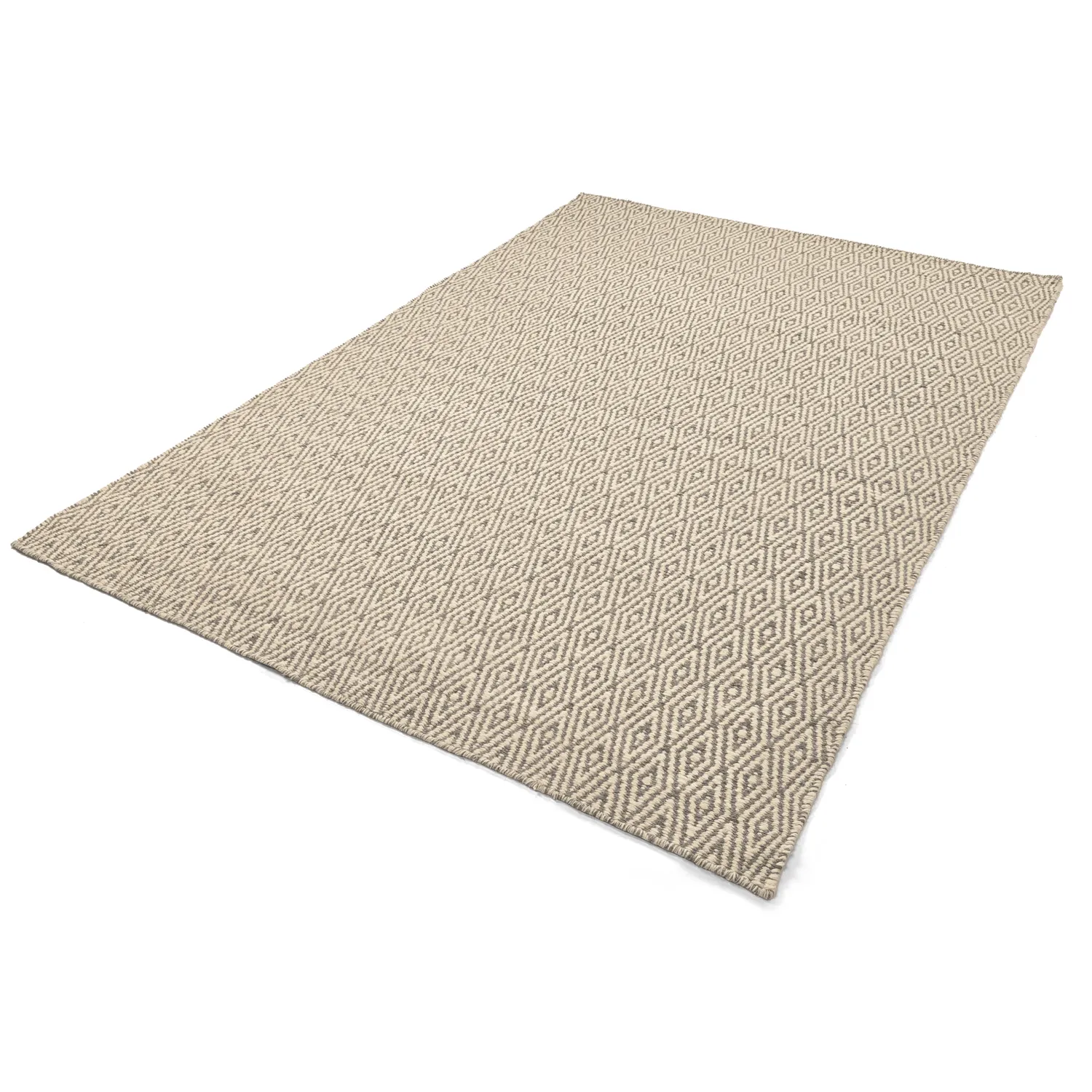Wool rug - Monastir (grey/white)