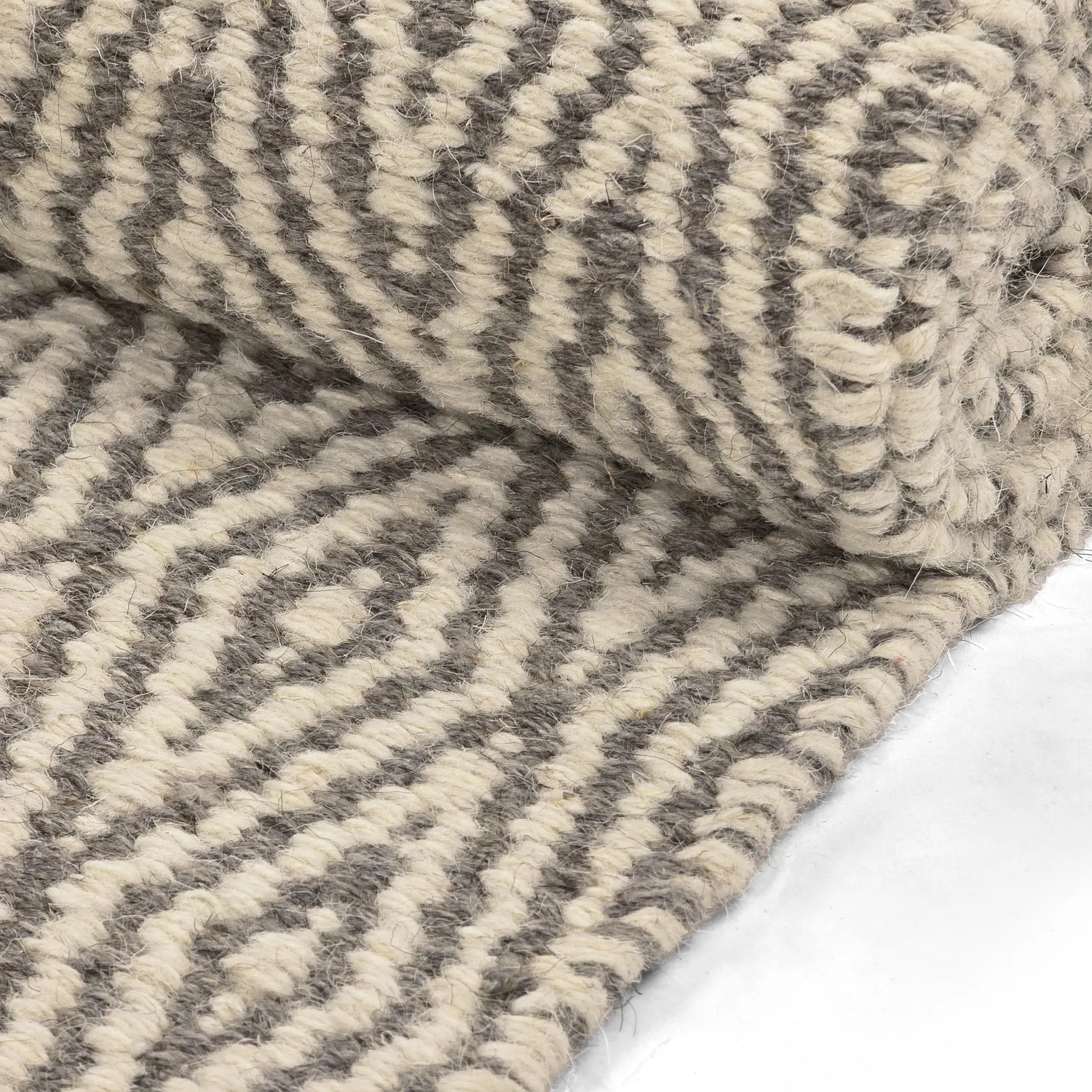 Wool rug - Monastir (grey/white)