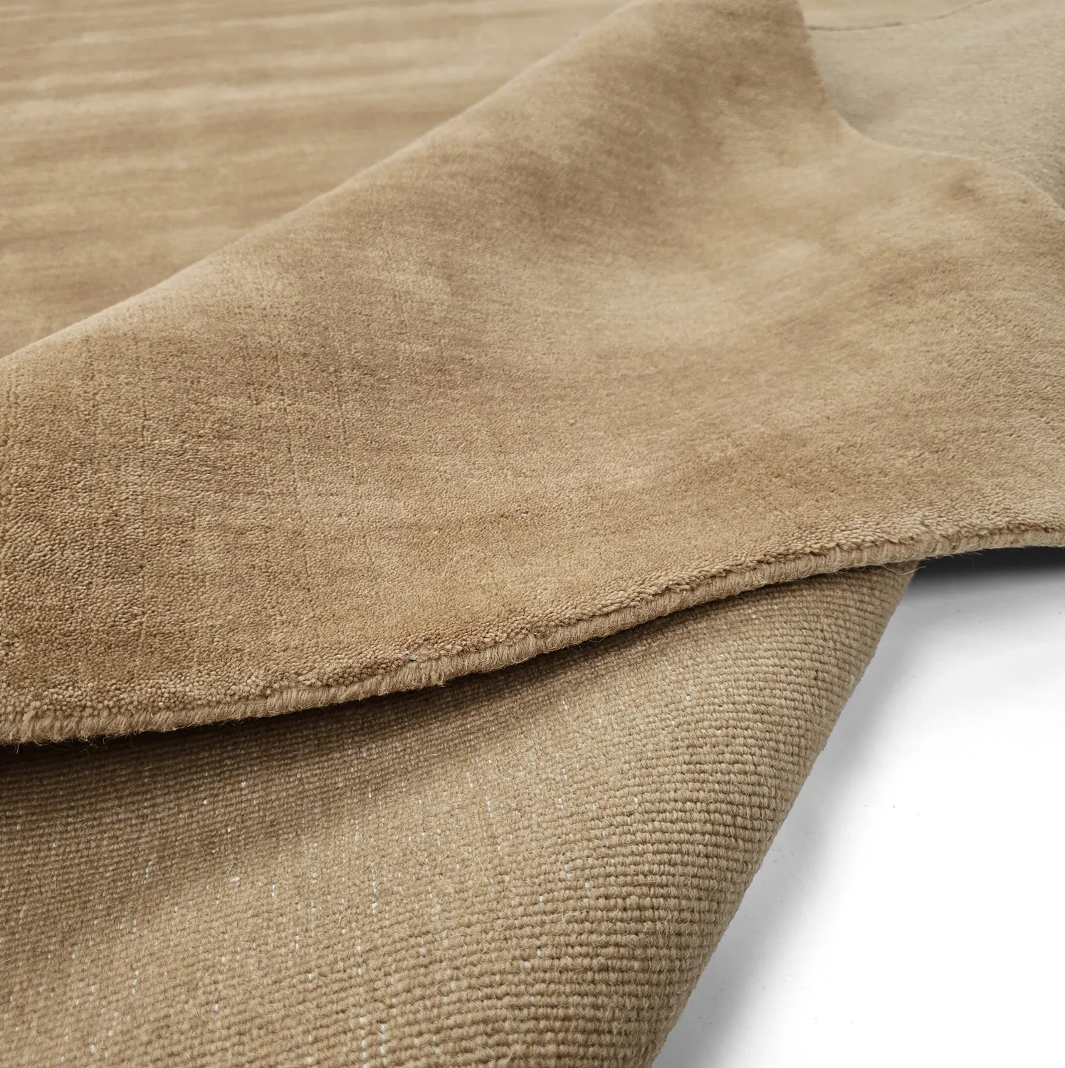 Wool rug - Rozel Handloom Wool Premium (beige)