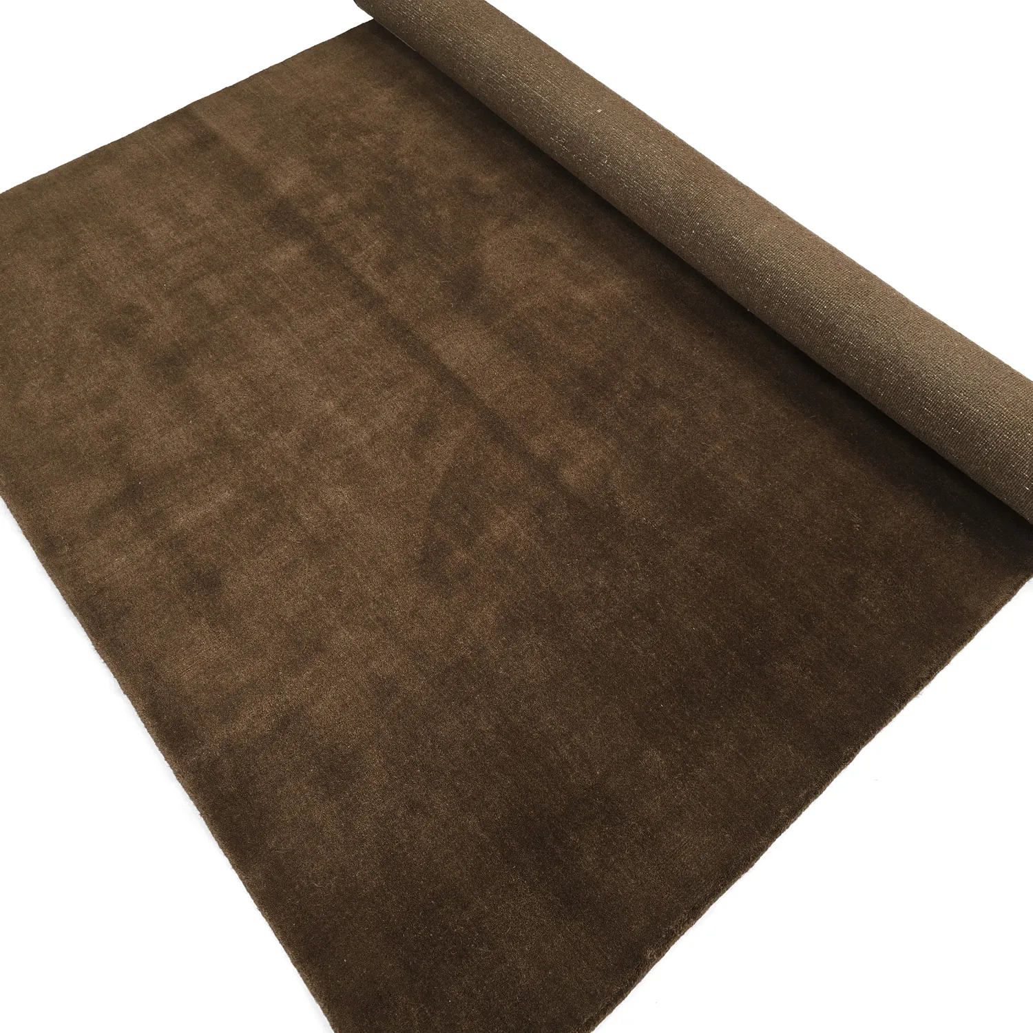 Wool rug - Rozel Handloom Wool Premium (brown)