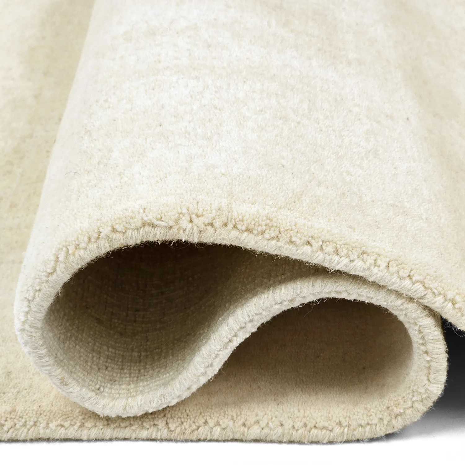 Wool rug - Rozel Handloom Wool Premium (cream)