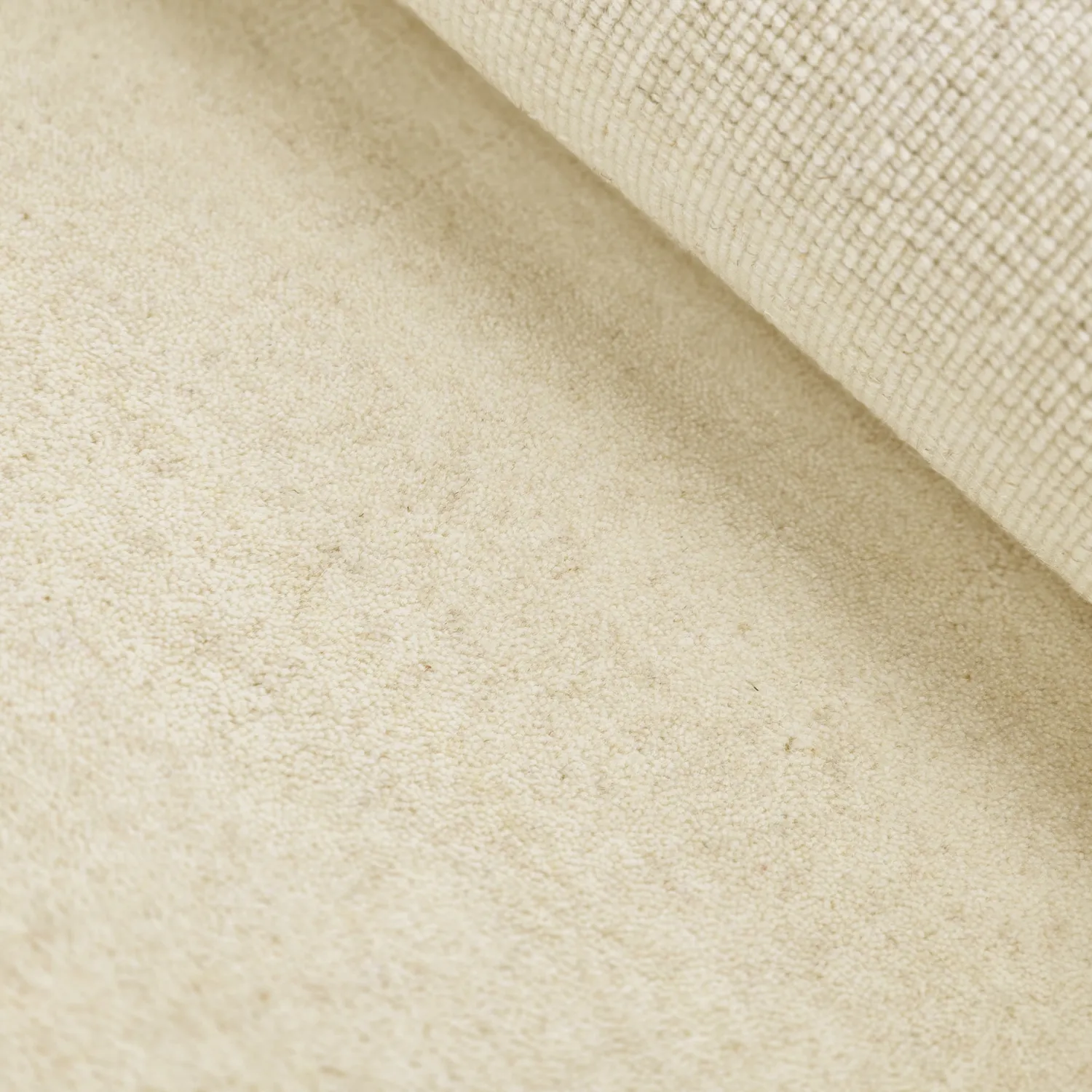 Wool rug - Rozel Handloom Wool Premium (cream)
