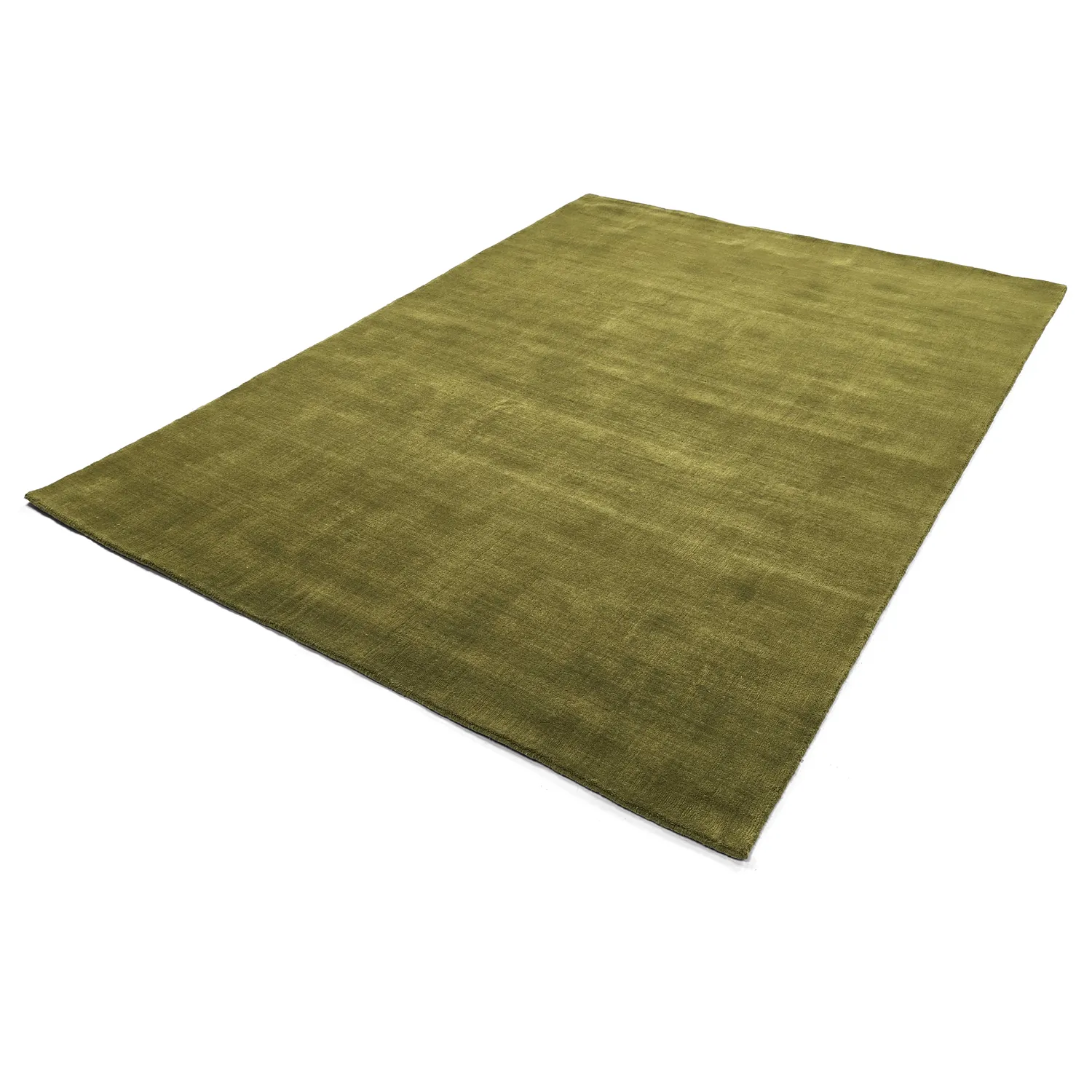 Wool rug - Rozel Handloom Wool Premium (moss green)