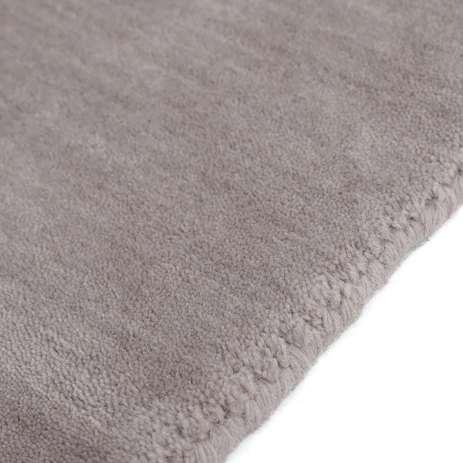 Wool rug - Rozel Handloom Wool Premium (light taupe)