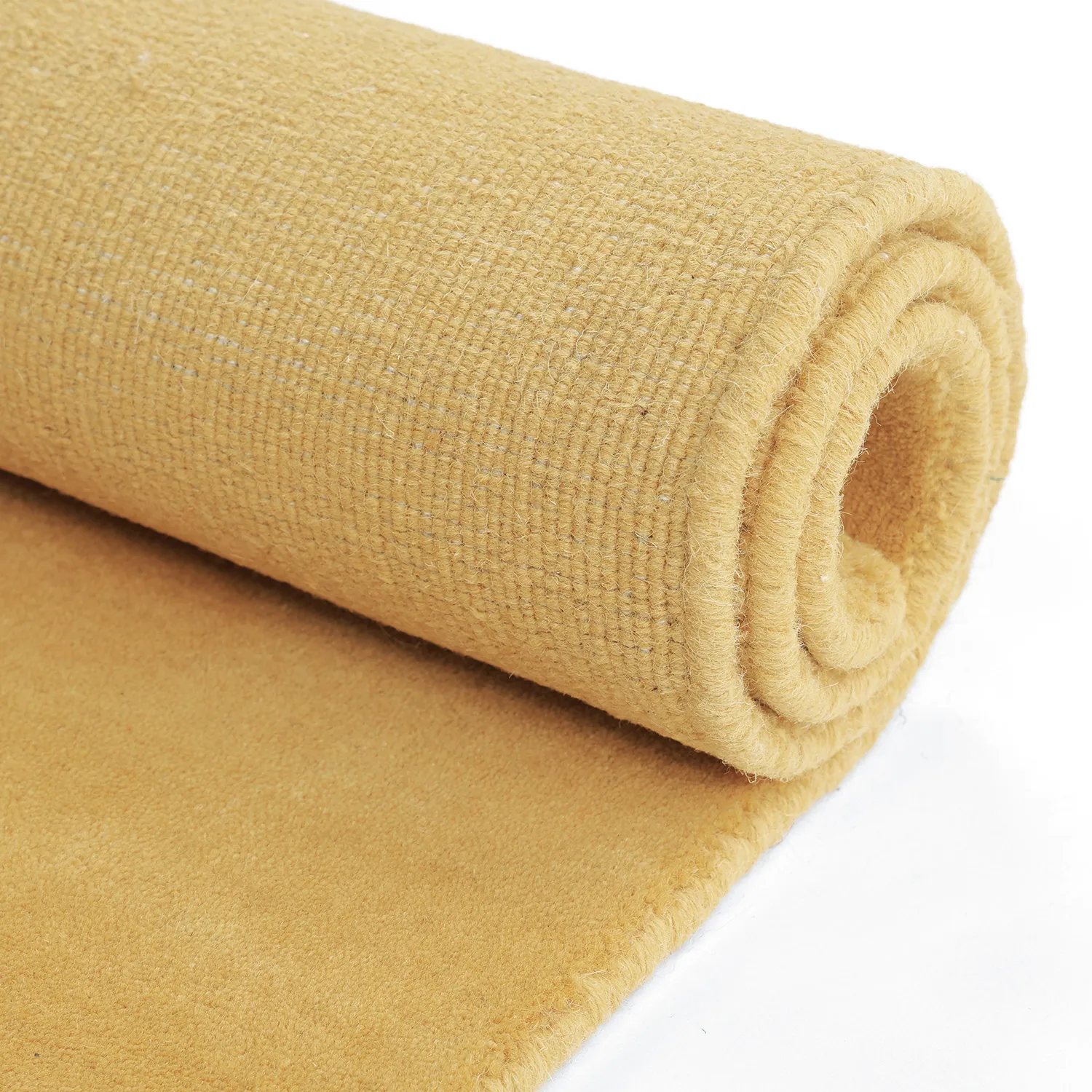 Wool rug - Rozel Handloom Wool Premium (ocher)