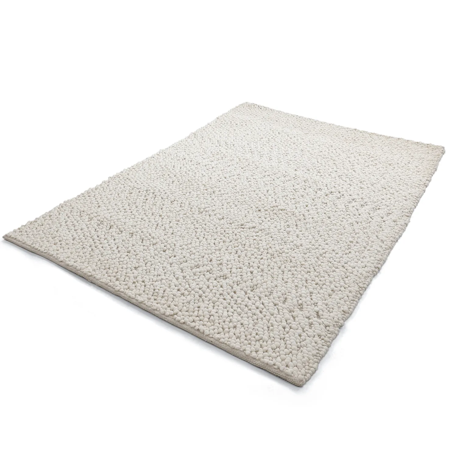Wool rug - Sala Irregular Wool Bubble (cream)