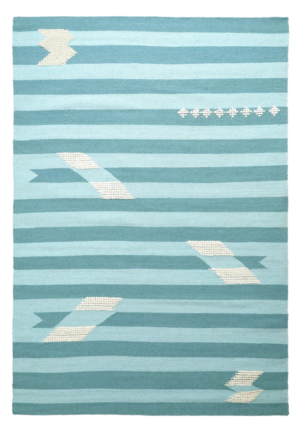 Wool rug - Serpa (light blue)