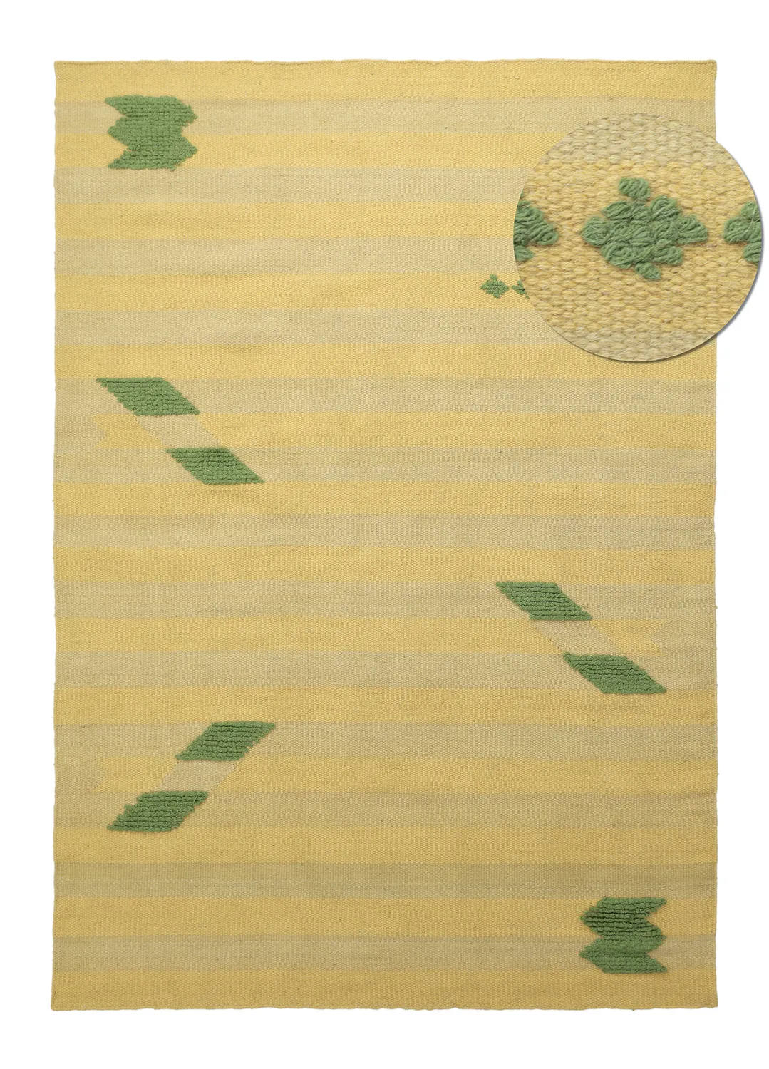 Wool rug - Serpa (light yellow)