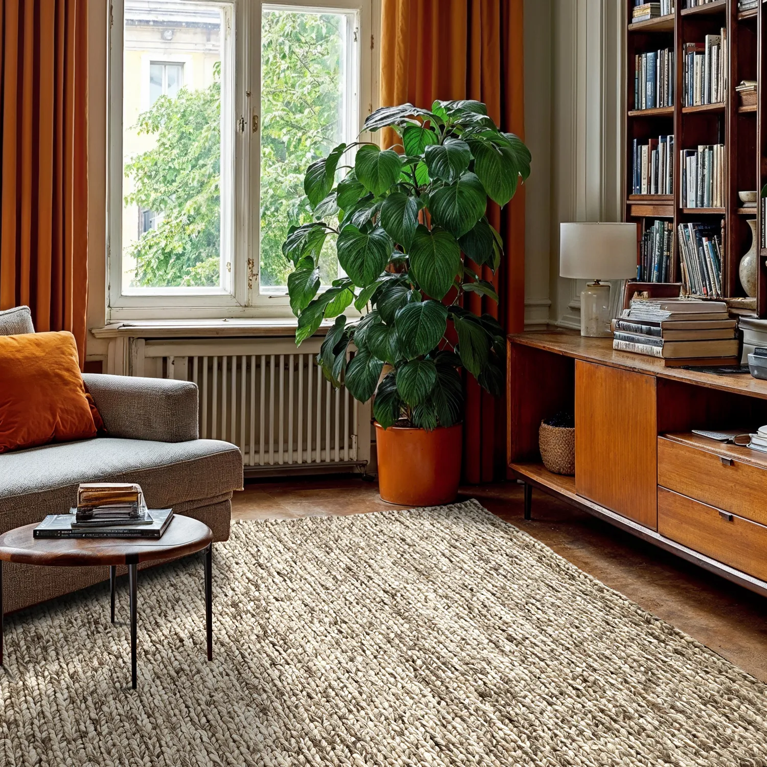 Wool rug - Talvia Braided Wool (nature)