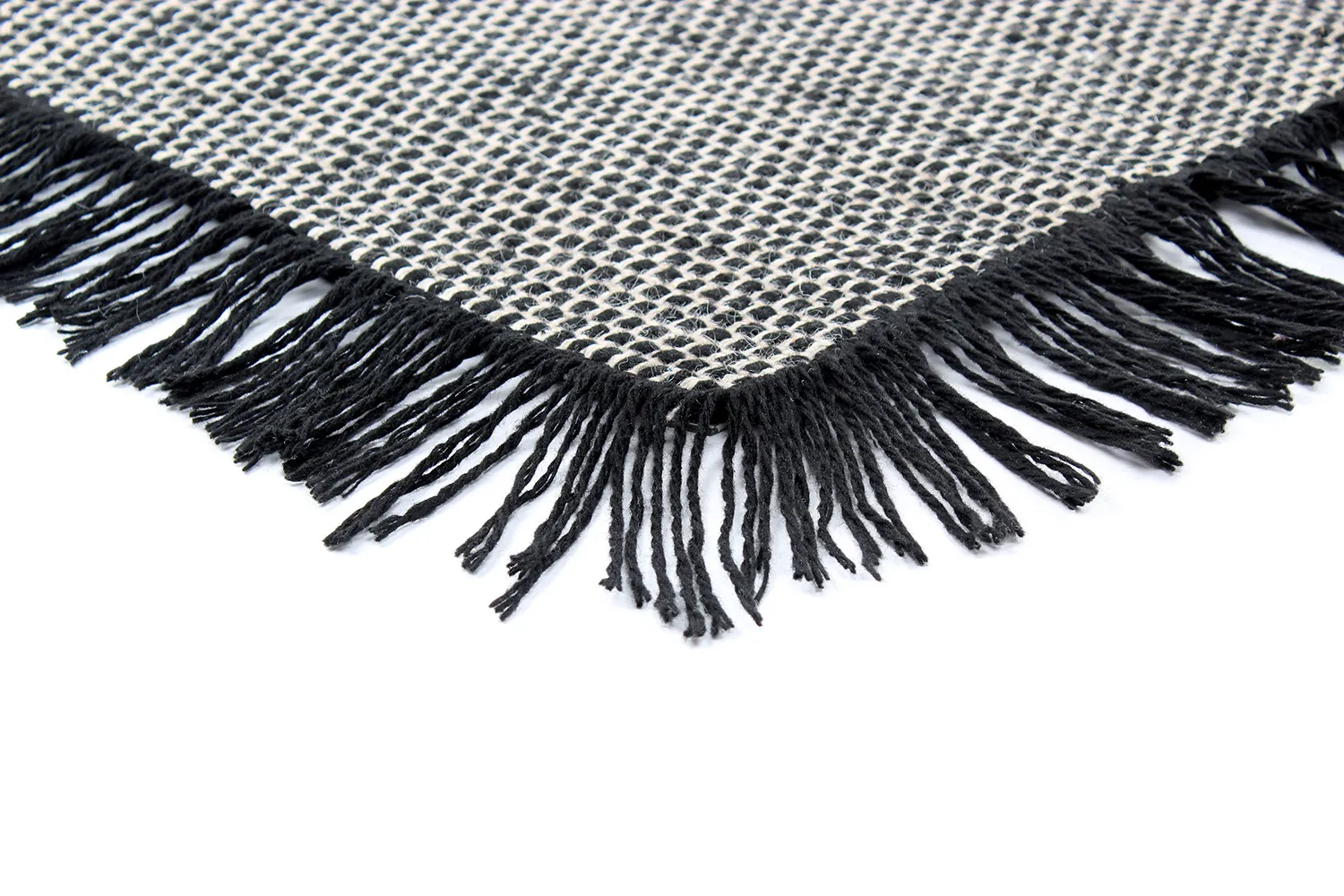 Wool rug - Pike (black)