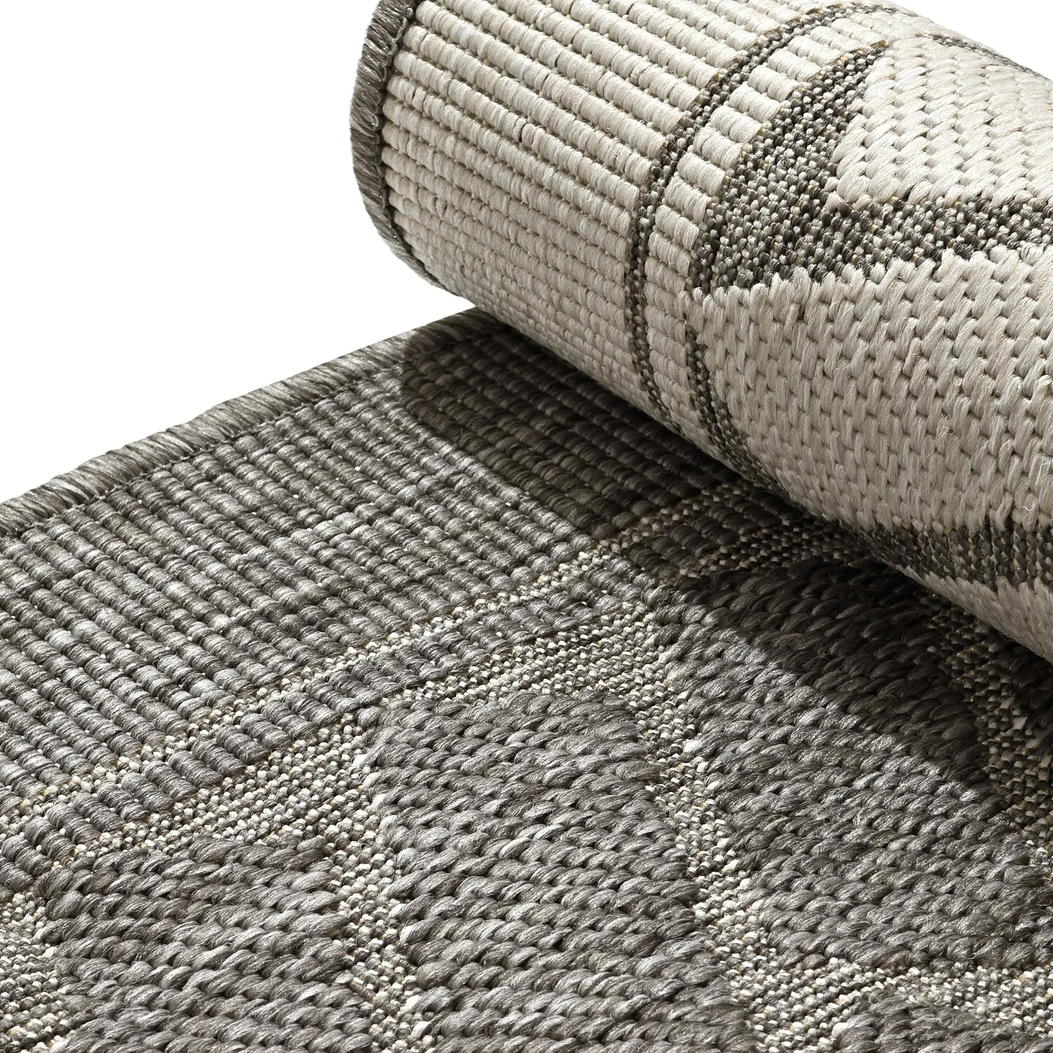 Indoor/Outdoor rug - Aria (gray)