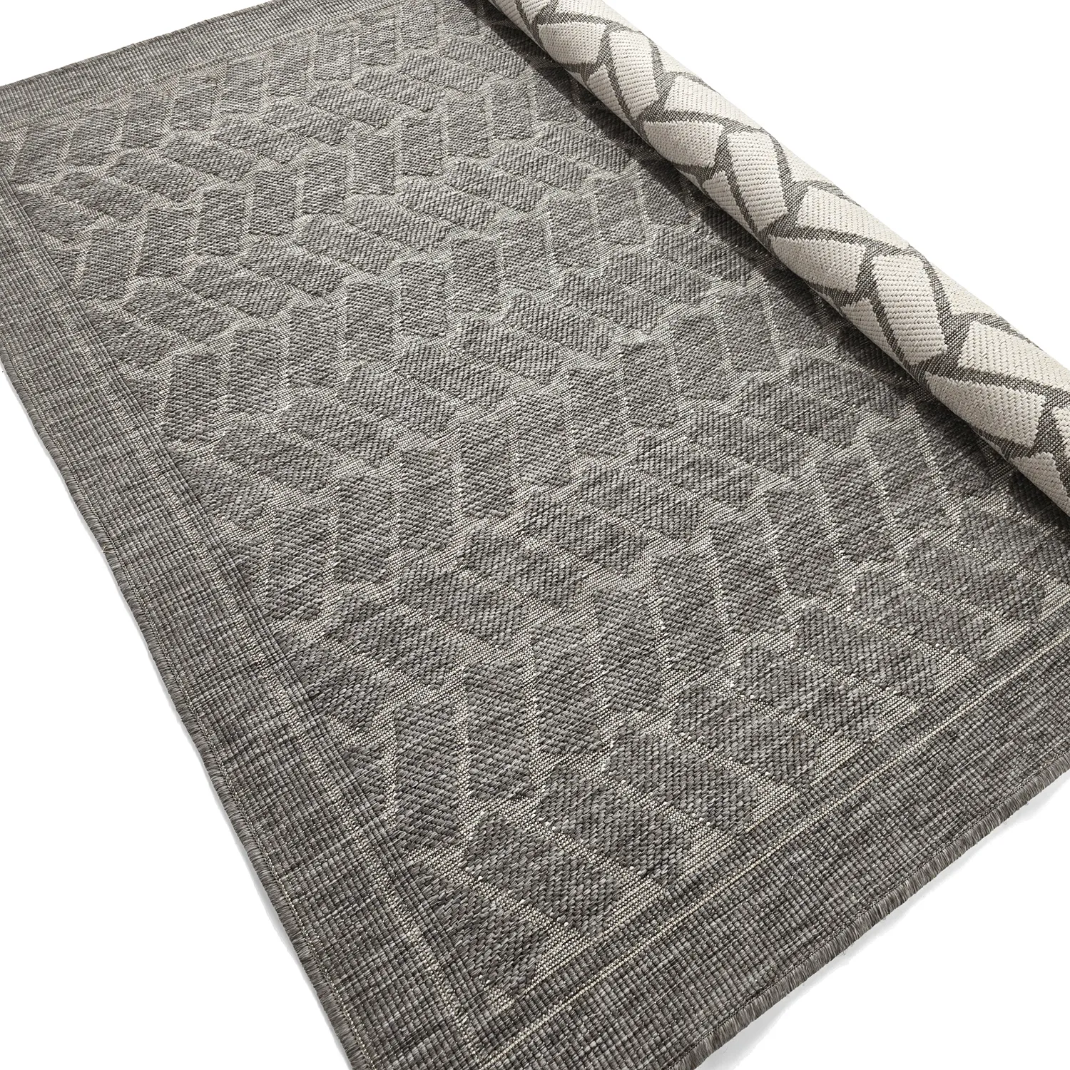 Indoor/Outdoor rug - Aria (gray)