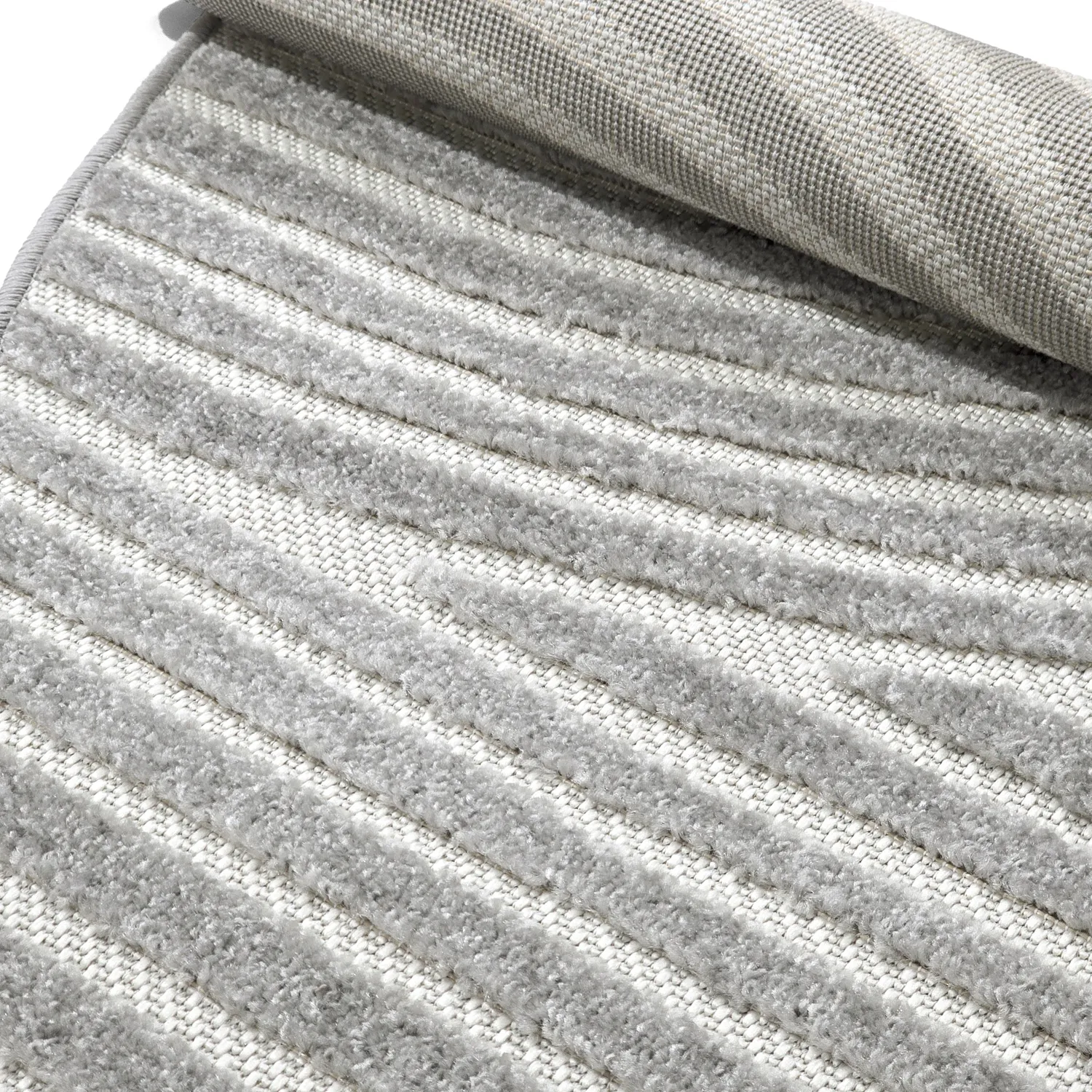 Round rug - Indoor/Outdoor Devon (gray)