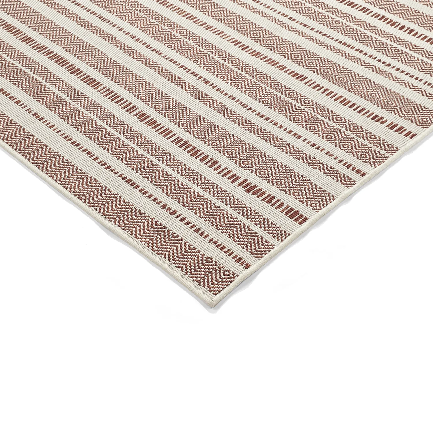 Indoor/Outdoor rug - Ethan (orange)