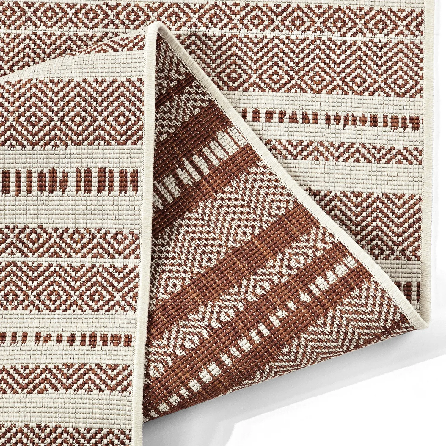 Indoor/Outdoor rug - Ethan (orange)