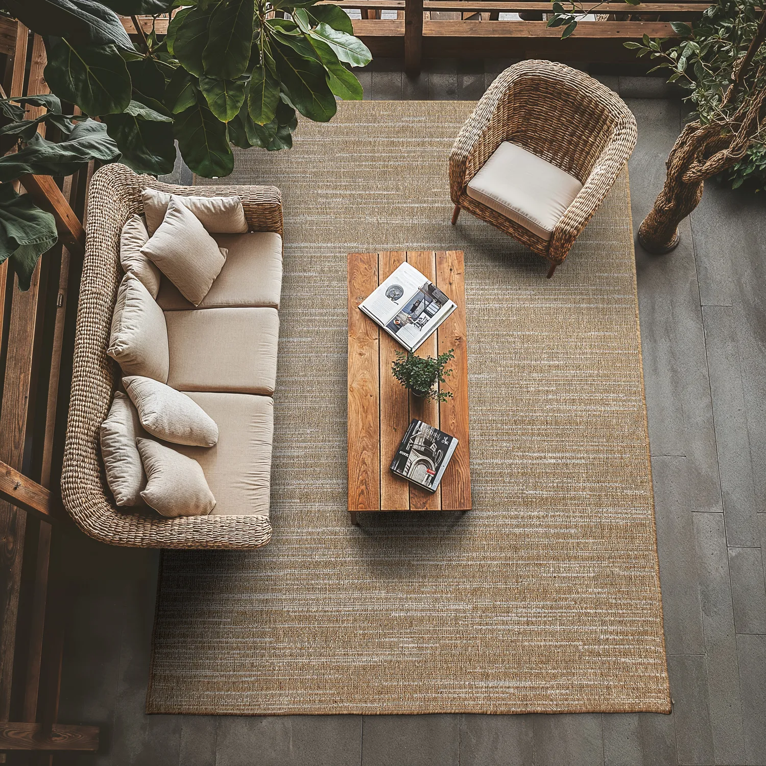 Indoor/Outdoor rug - Liam (jute)