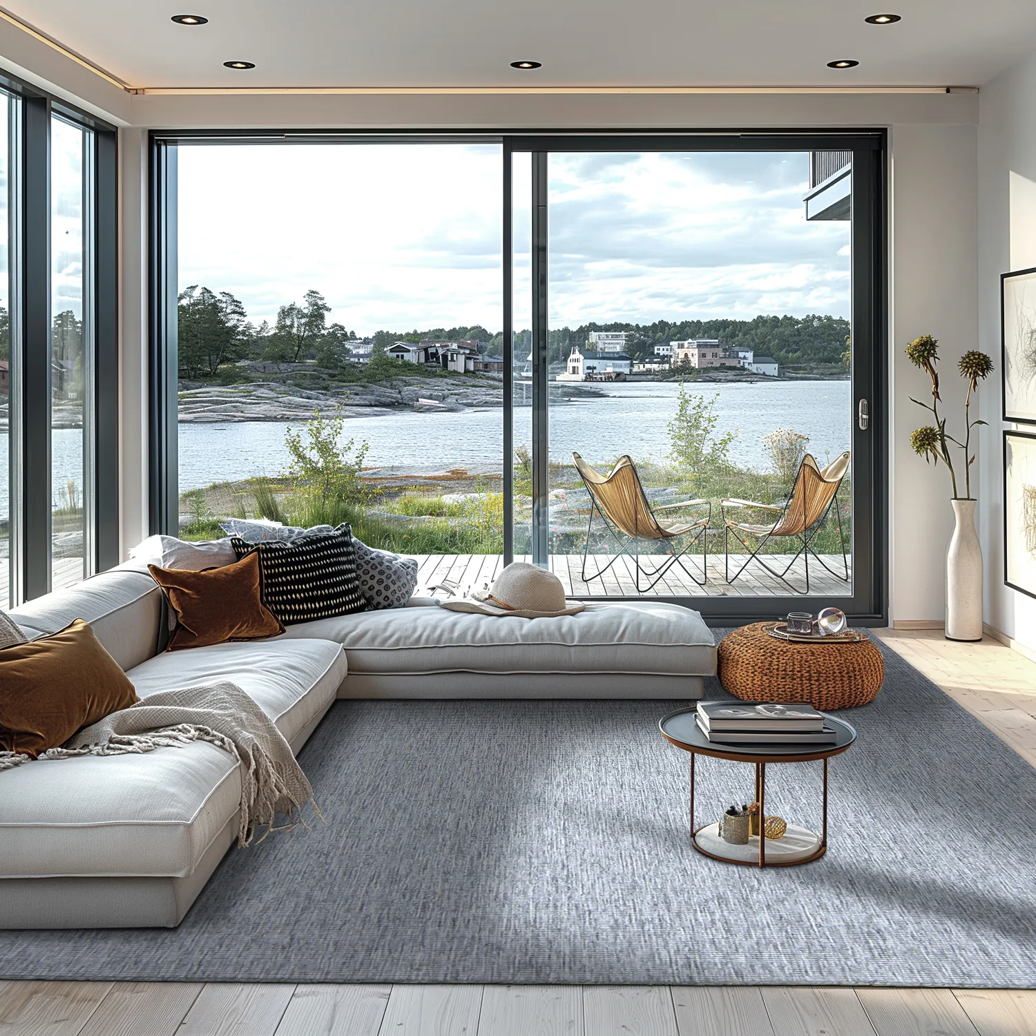 Indoor/Outdoor rug - Monsanto (grey)