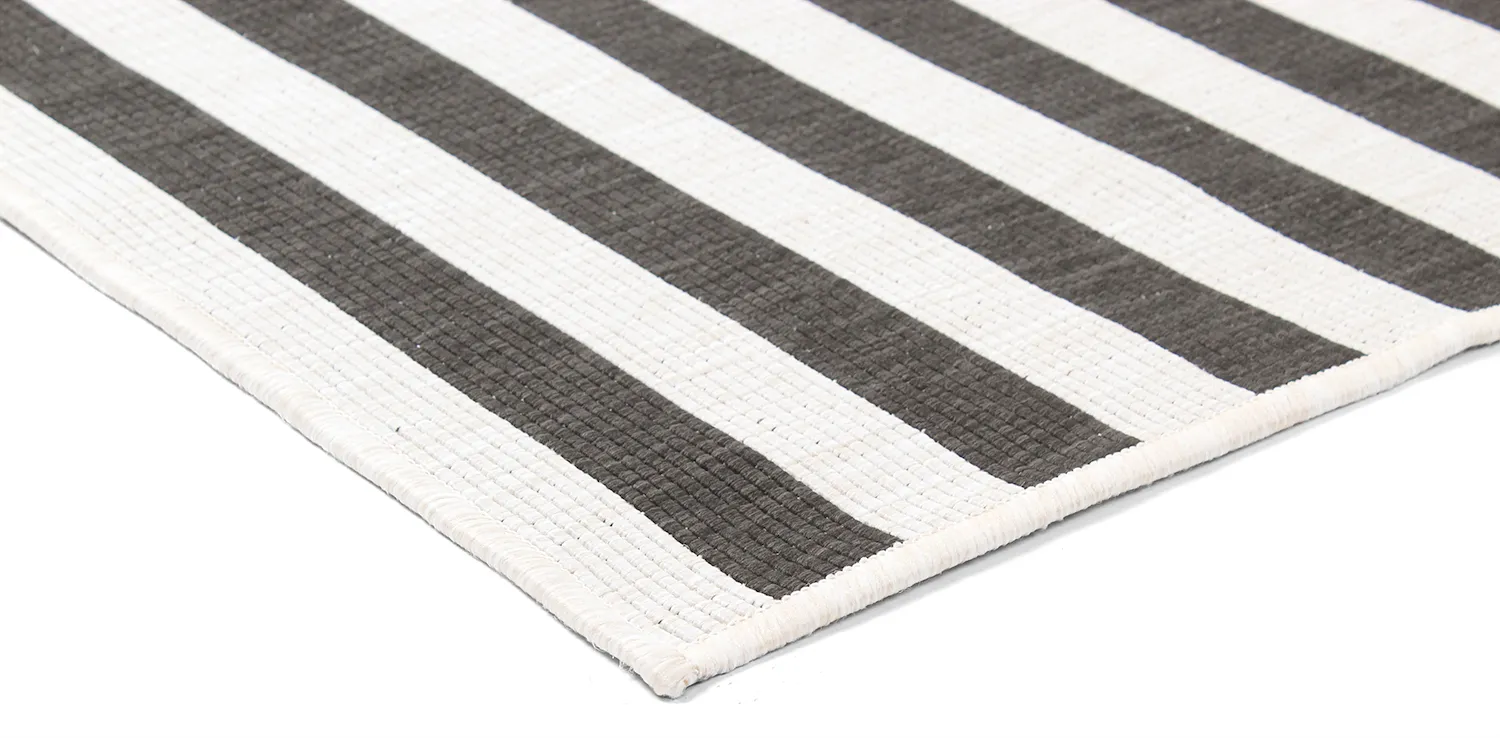Indoor/Outdoor rug - Roscoe (black)