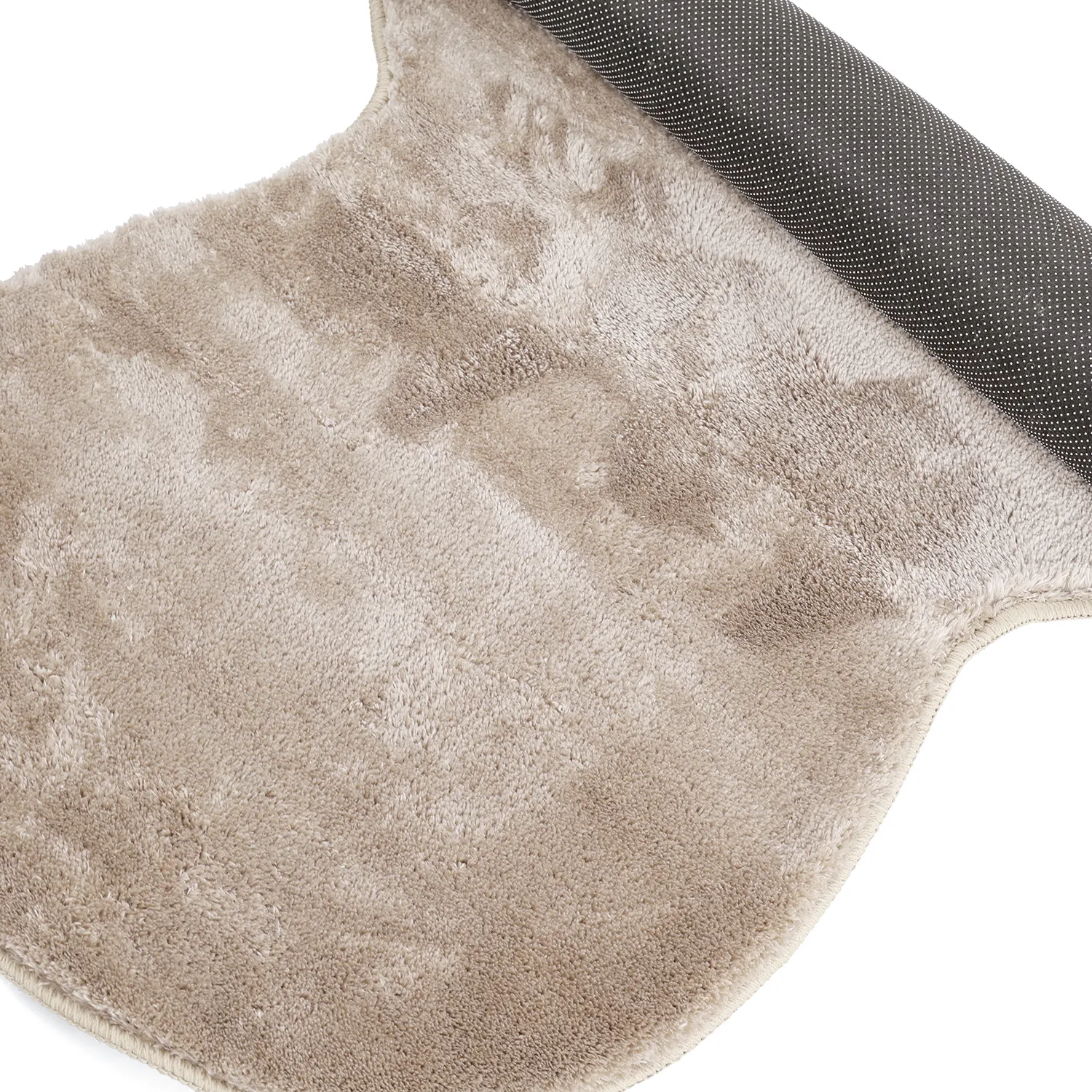 Wavy Runner Rug - Aranga Super Soft Fur (brown)