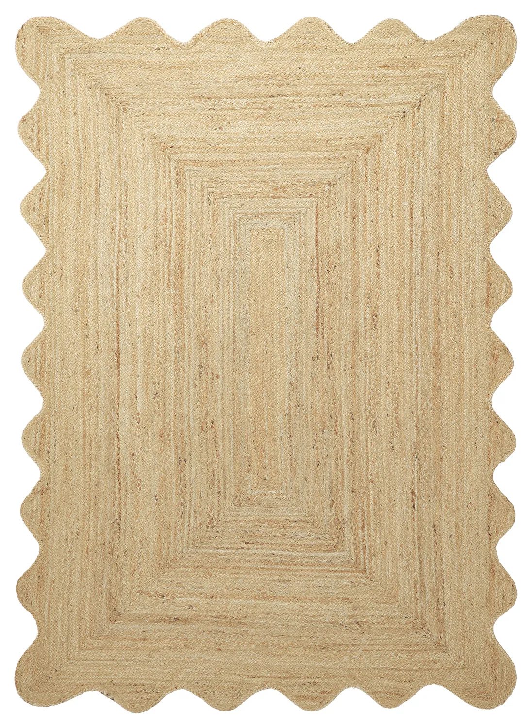 Wavy jute rug - San Francisco (jute)