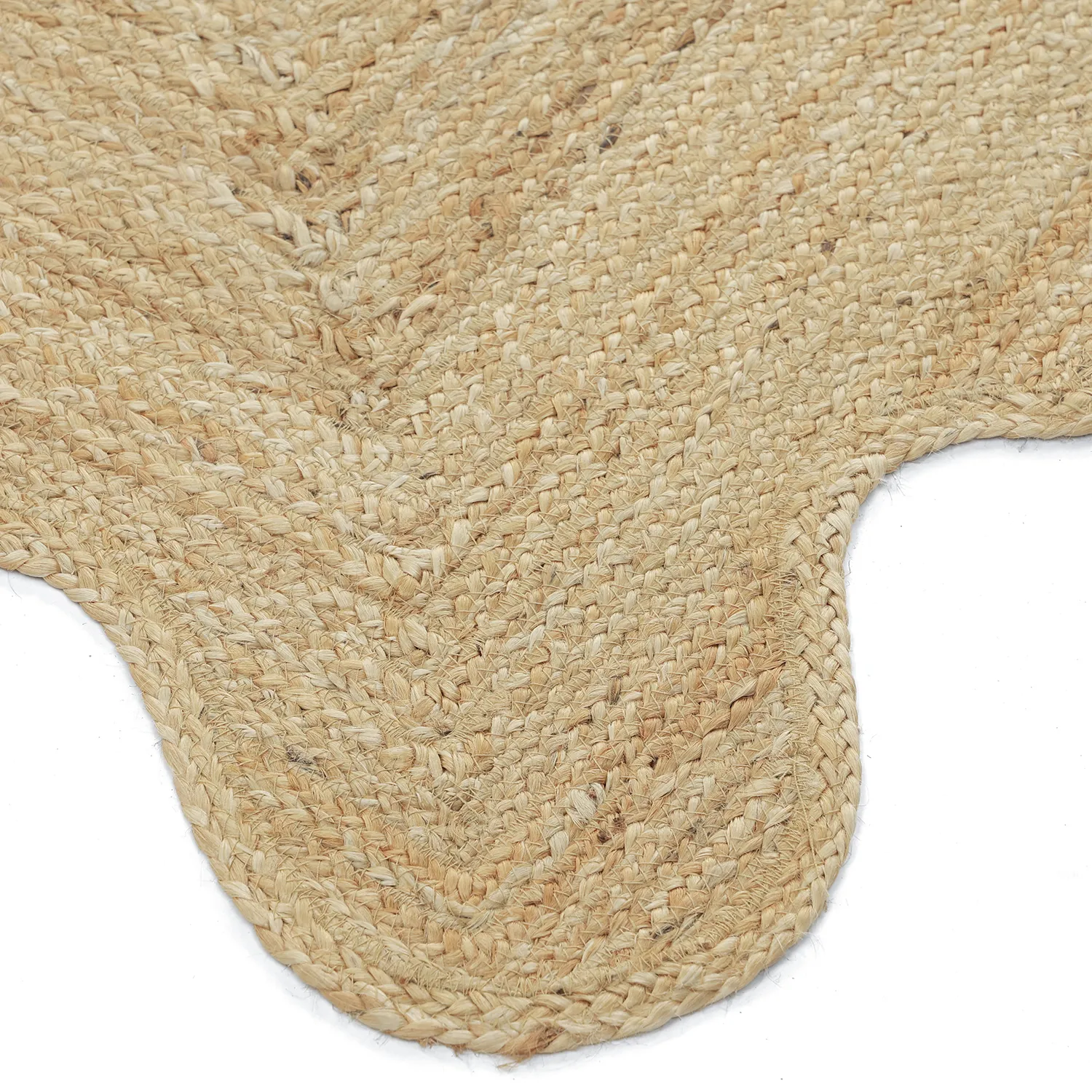 Wavy jute rug - San Francisco (jute)