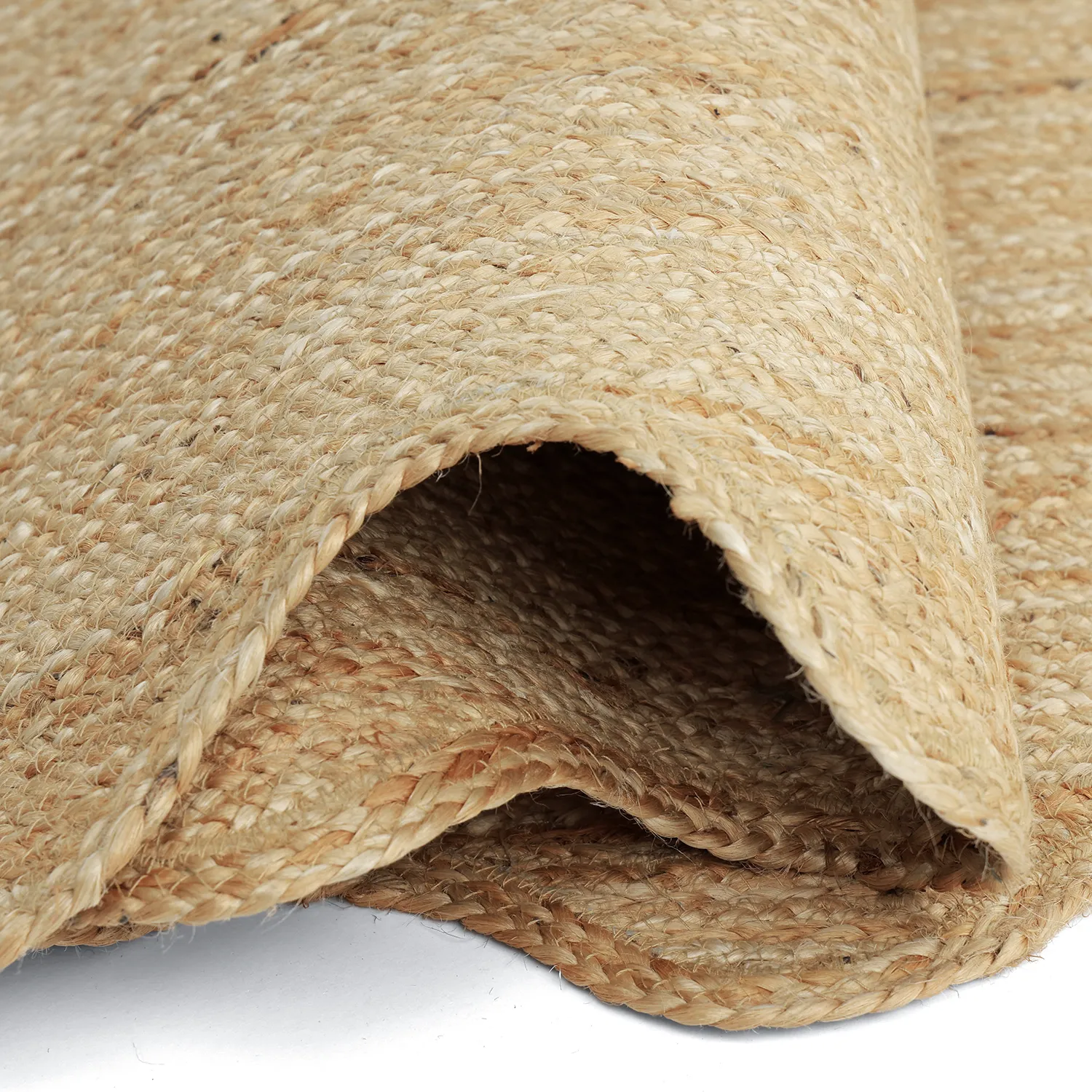 Wavy jute rug - San Francisco (jute)