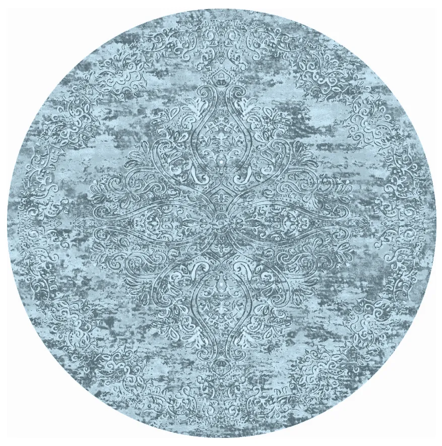Round rug - Valenza (blue)