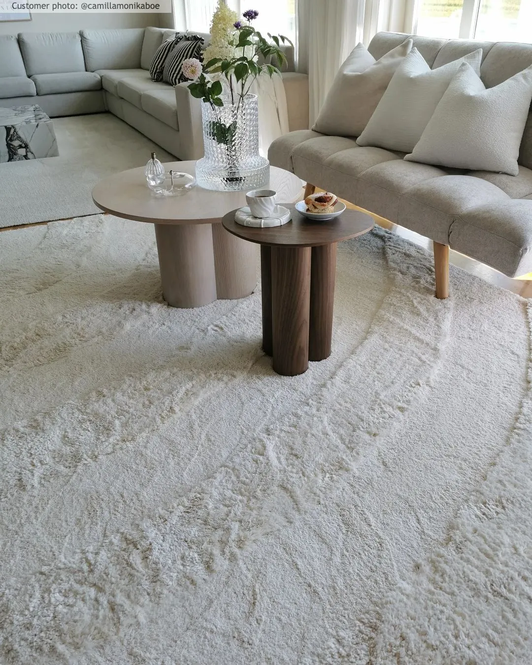 Shaggy rugs - Vienne (offwhite)