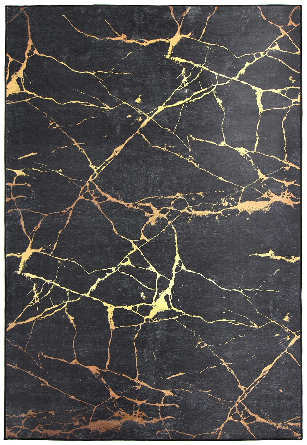 Wilton rug - Vieste (anthracite/gold)