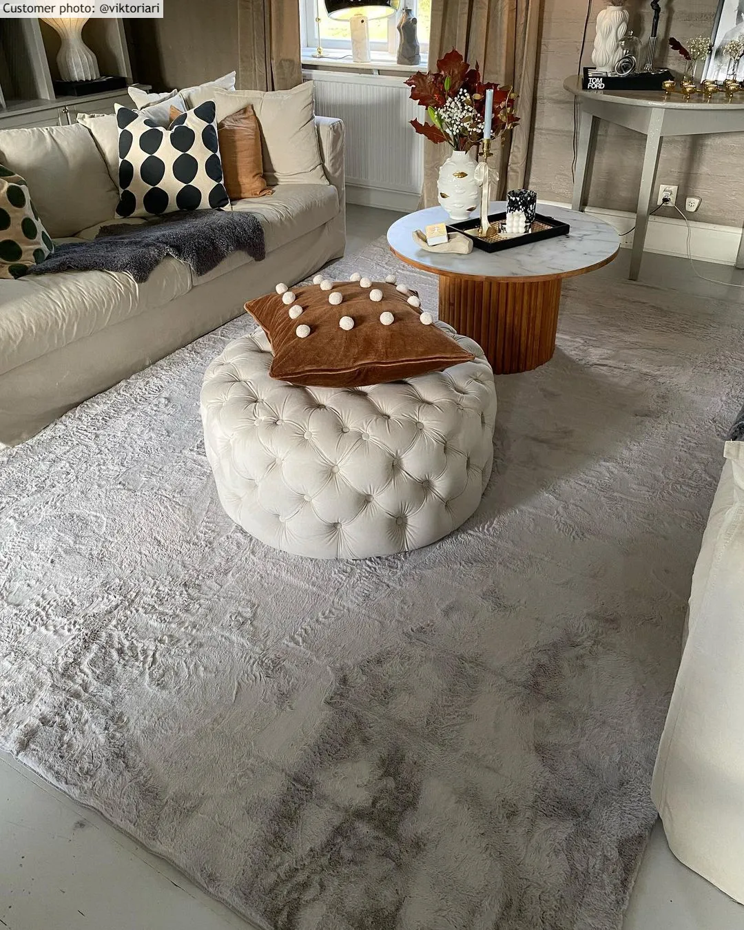 Shaggy rugs - Aranga Super Soft Fur (grey)