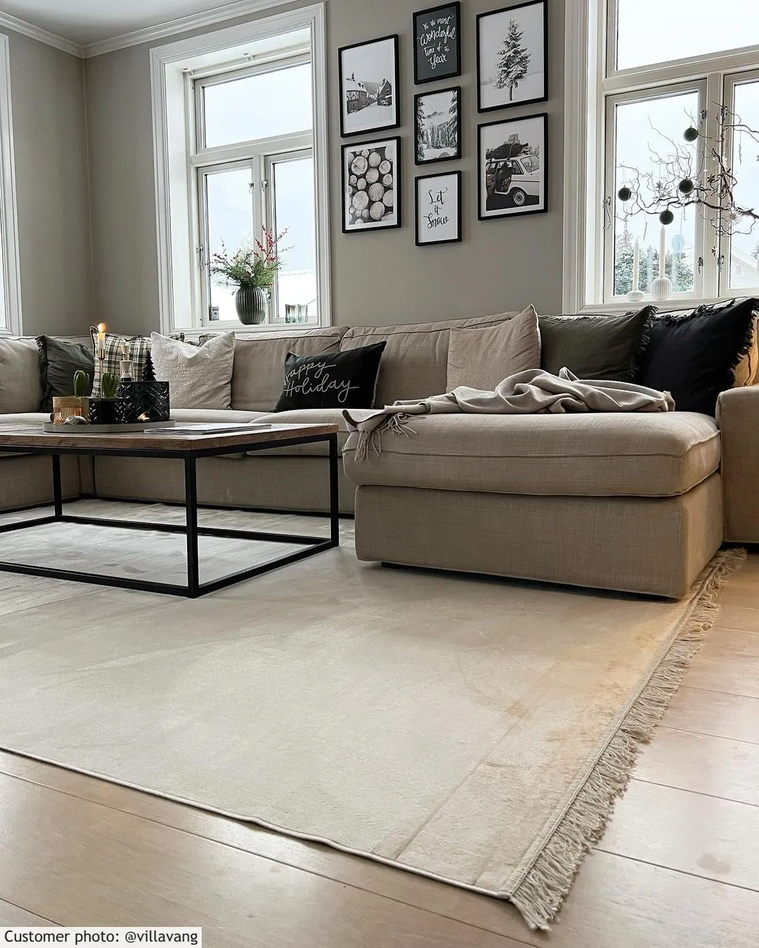 Wilton rug - Art Silk (beige)